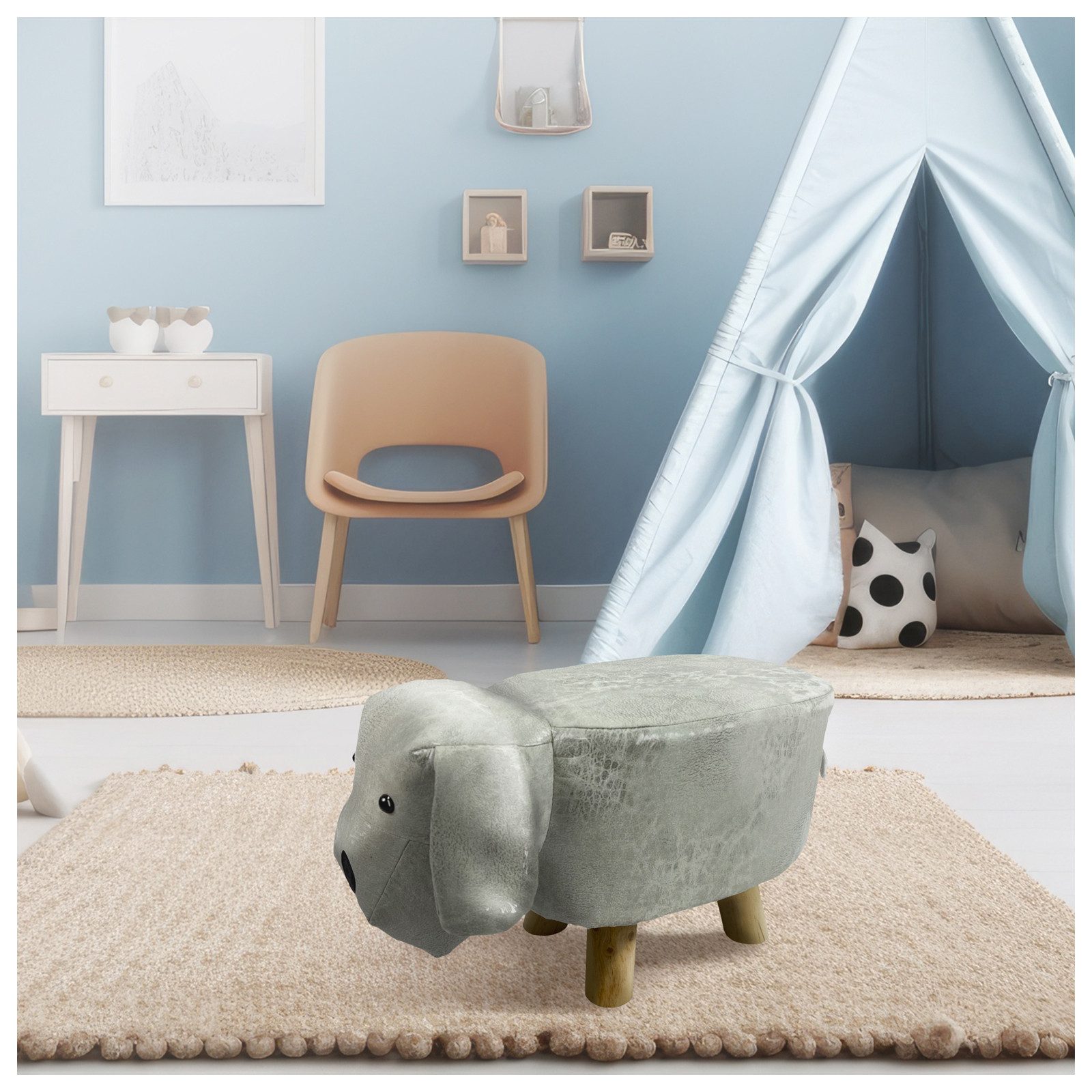 HTI-Living Kinderhocker Kinderhocker Enrik Hund (Stück, 1 St., 1 Hocker), T günstig online kaufen