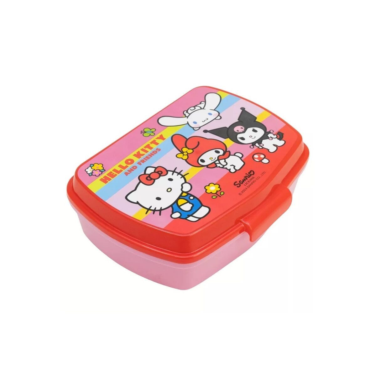 Hello Kitty Lunchbox Hello Kitty and Friends l Lustig plastik brotdose, Kunststoff, (1-tlg)