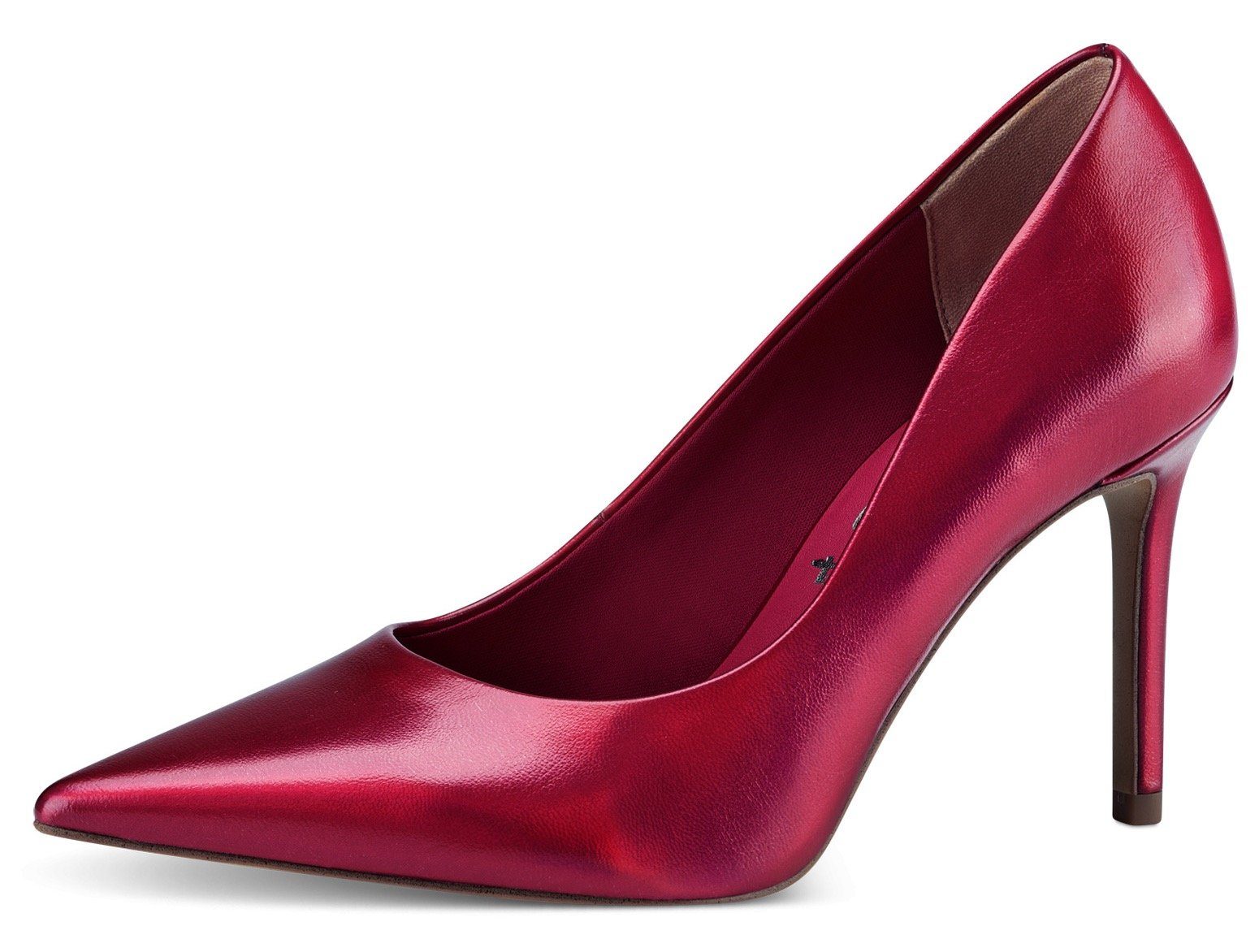 Tamaris High-Heel-Pumps im schönen Metallic-Look pink-metallic