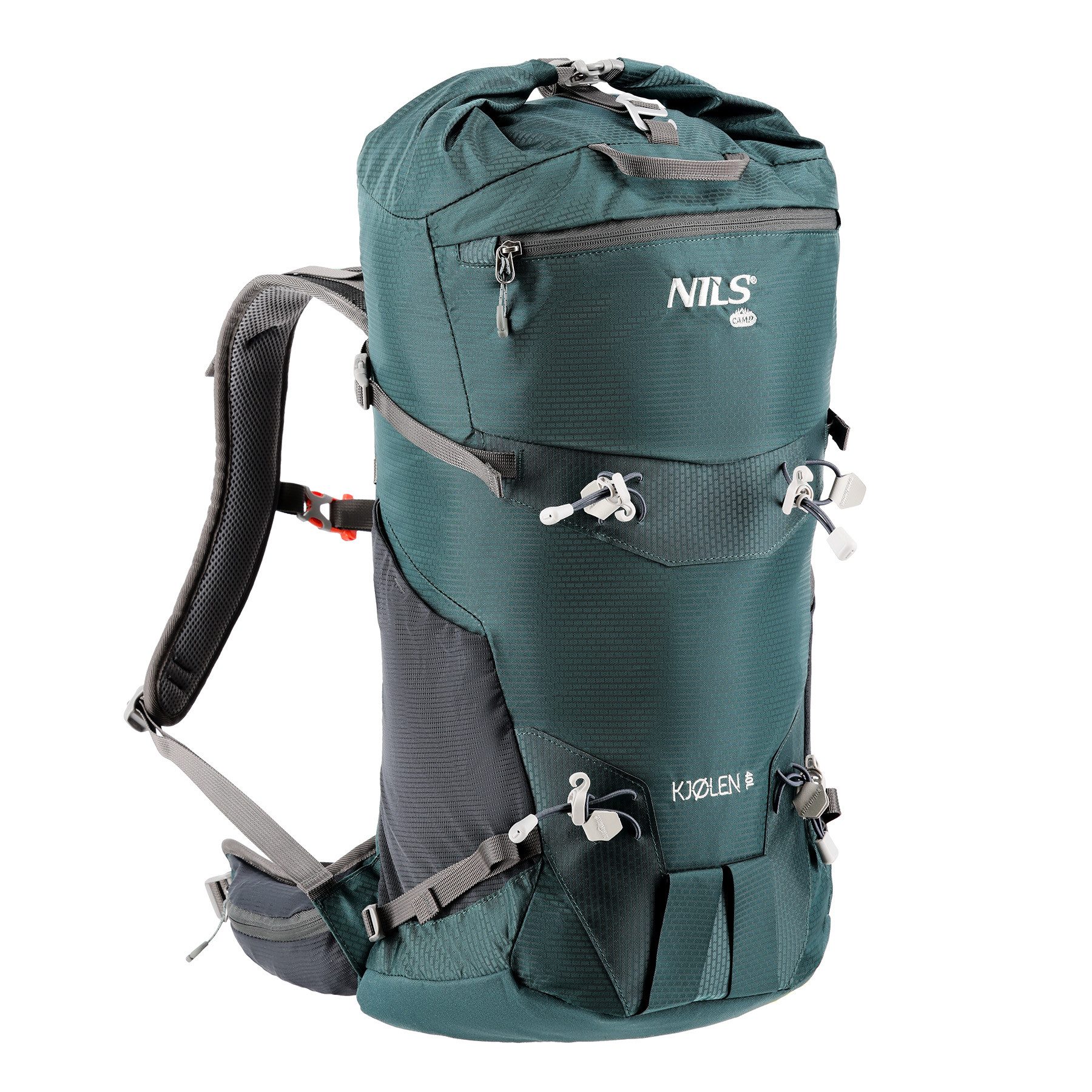 NILS CAMP Wanderrucksack Outdoorrucksack Travelrucksack Rucksack KJØLEN 40L, mit Regenschutz und viel Stauraum