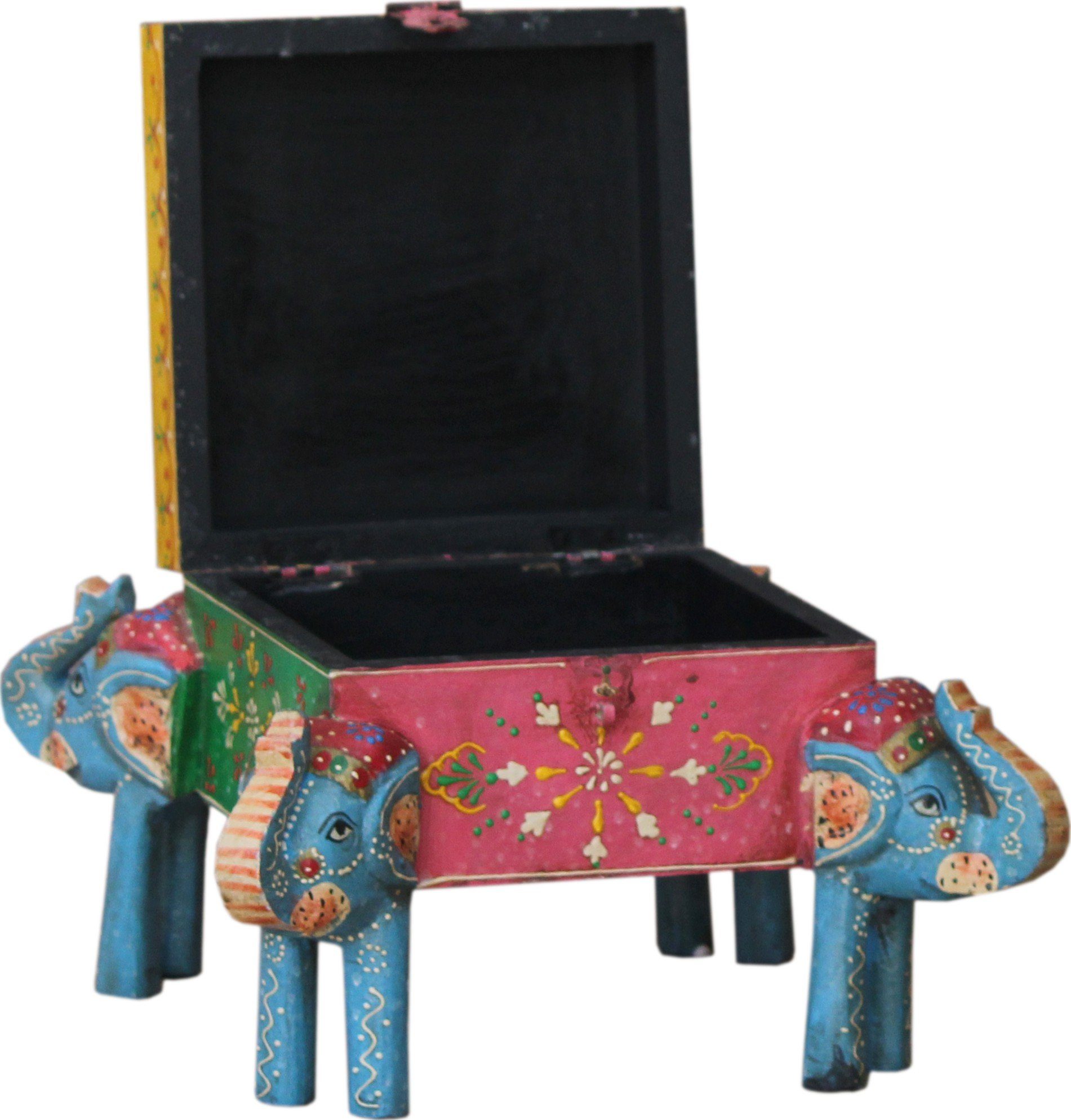 Dekoobjekt Elefanten Kleine Guru-Shop Box