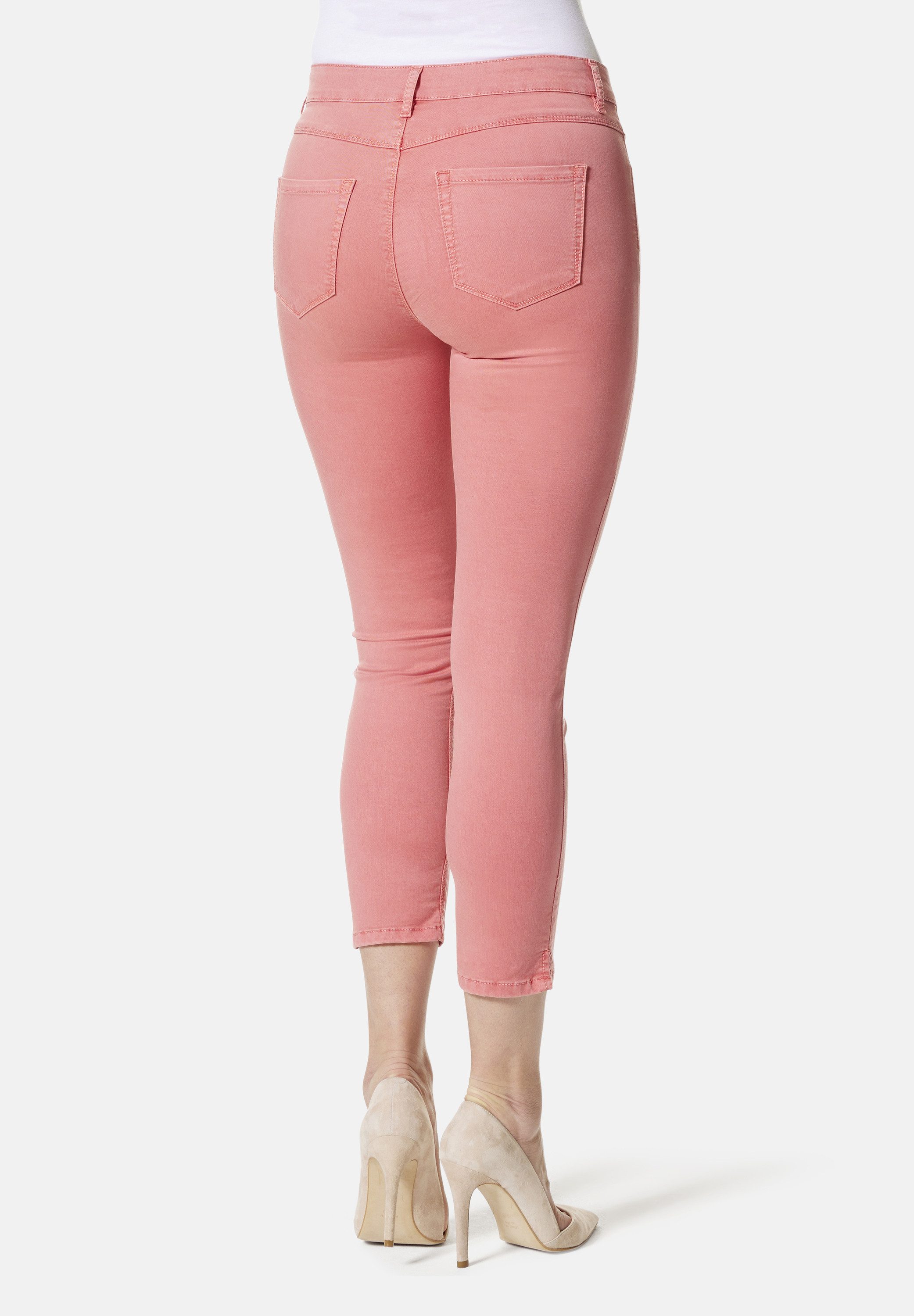 STOOKER WOMEN 5-Pocket-Jeans Florenz Colour Slim Fit Slim Fit Casual Clean günstig online kaufen