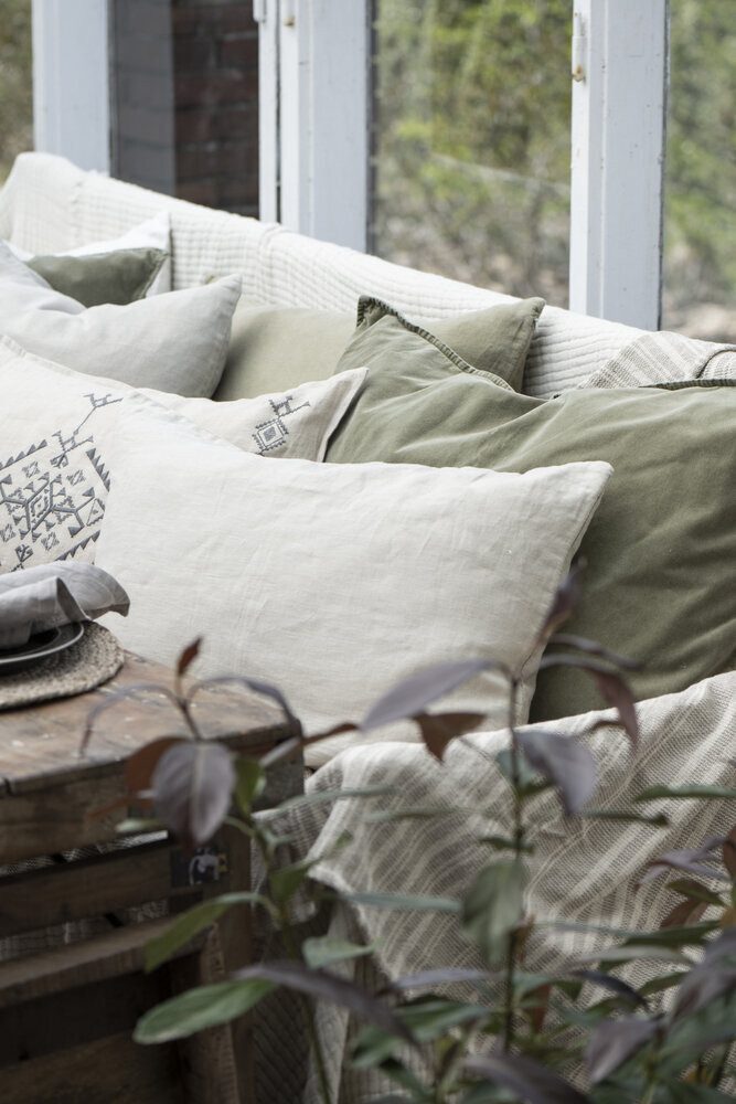 Ib Laursen Kissenbezug Velour recht günstig online kaufen
