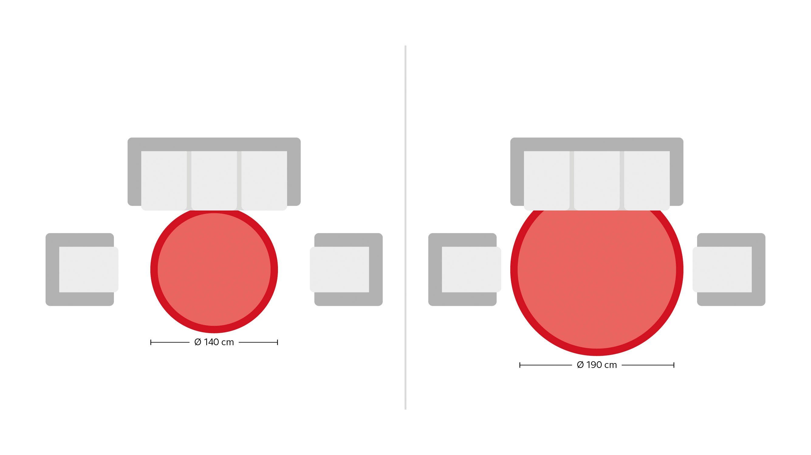 Bruno Banani Hochflor-Teppich Dana Teppich, Kundenliebling, rund, Höhe: 30 mm, unifarben, Mikrofaser Teppiche, Wohnzimmer, Schlafzimmer, Esszimmer