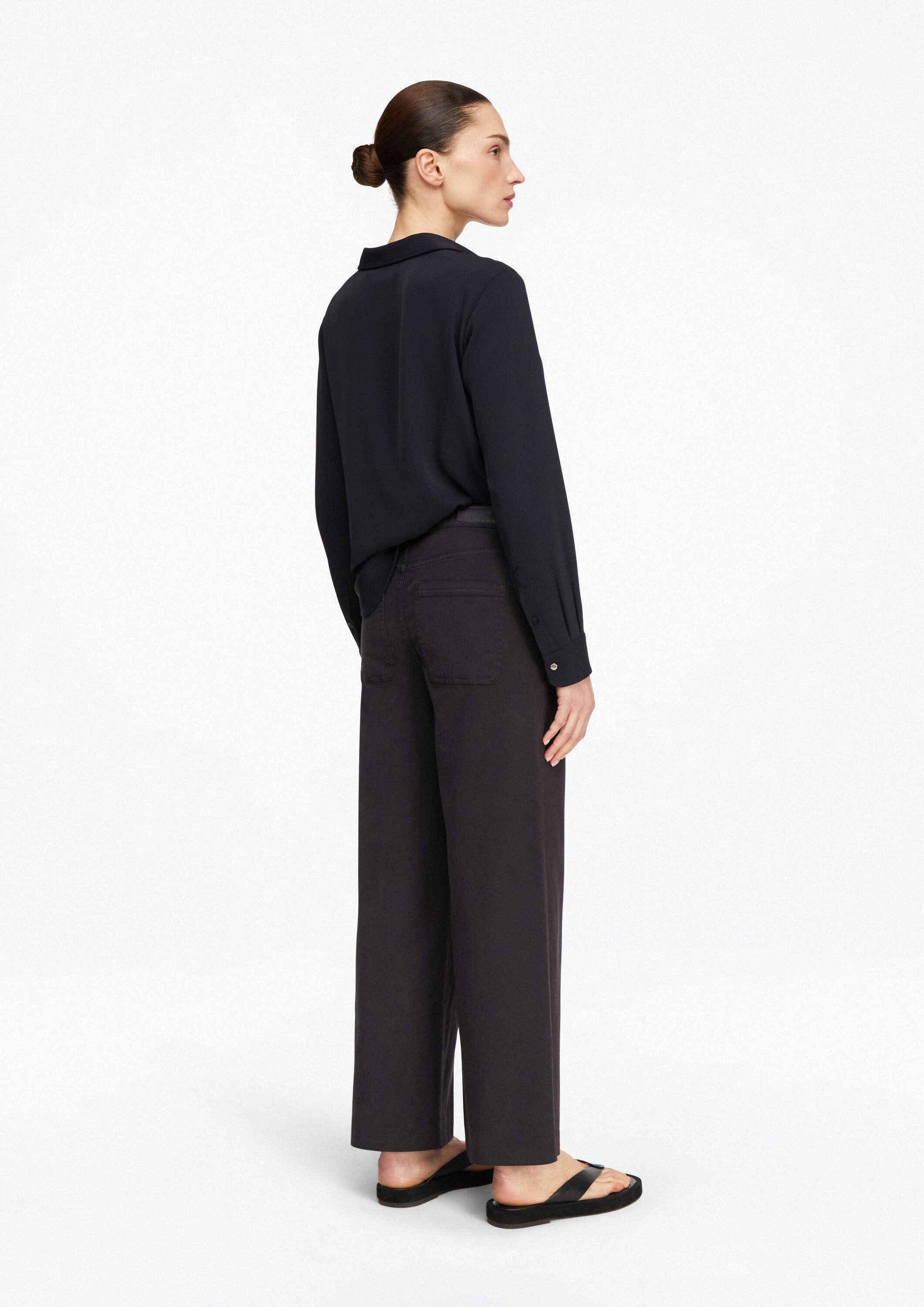 comma Weite Jeans Jeans-Hose ANNA - Culotte Jeans