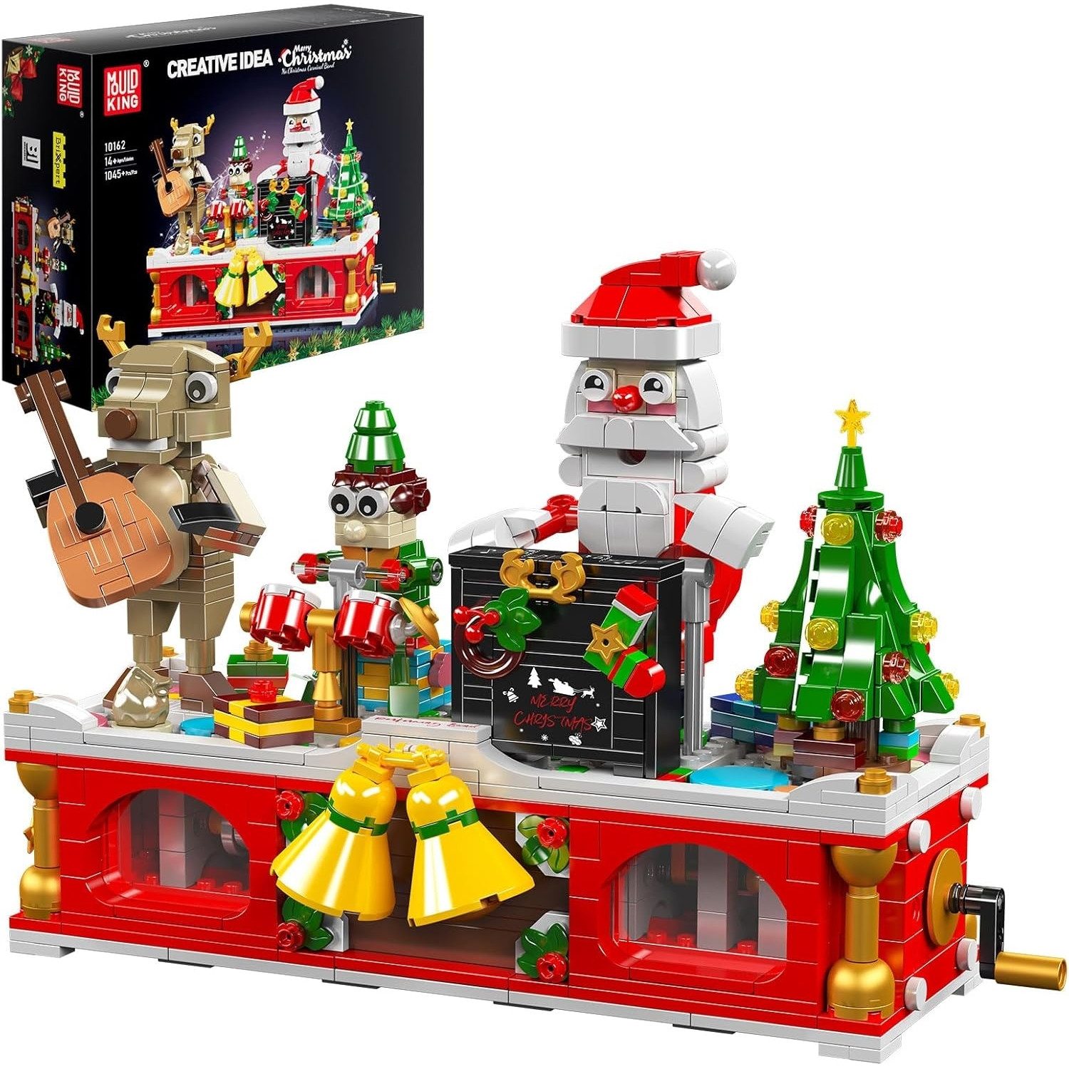 Mould King 10162 Weihnachtsband Konstruktionsspielsteine