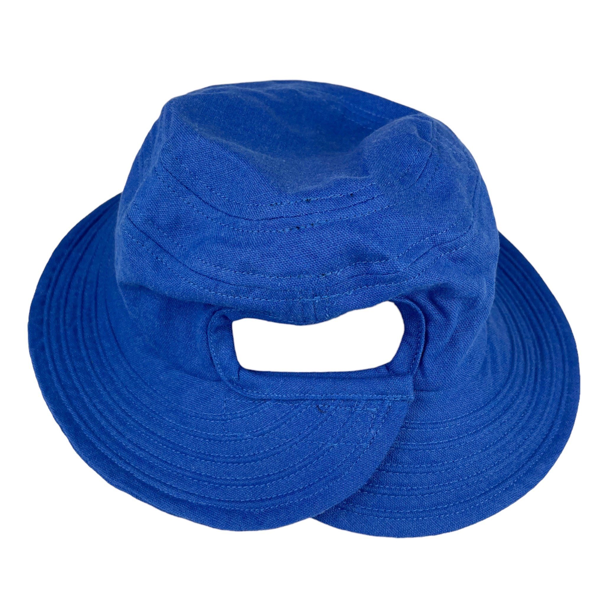 unisex, Modischer Hat, Taschen4life Größenverstellbar, blau Fischerhut Bucket Sonnenhut Sommer Hut Leinen