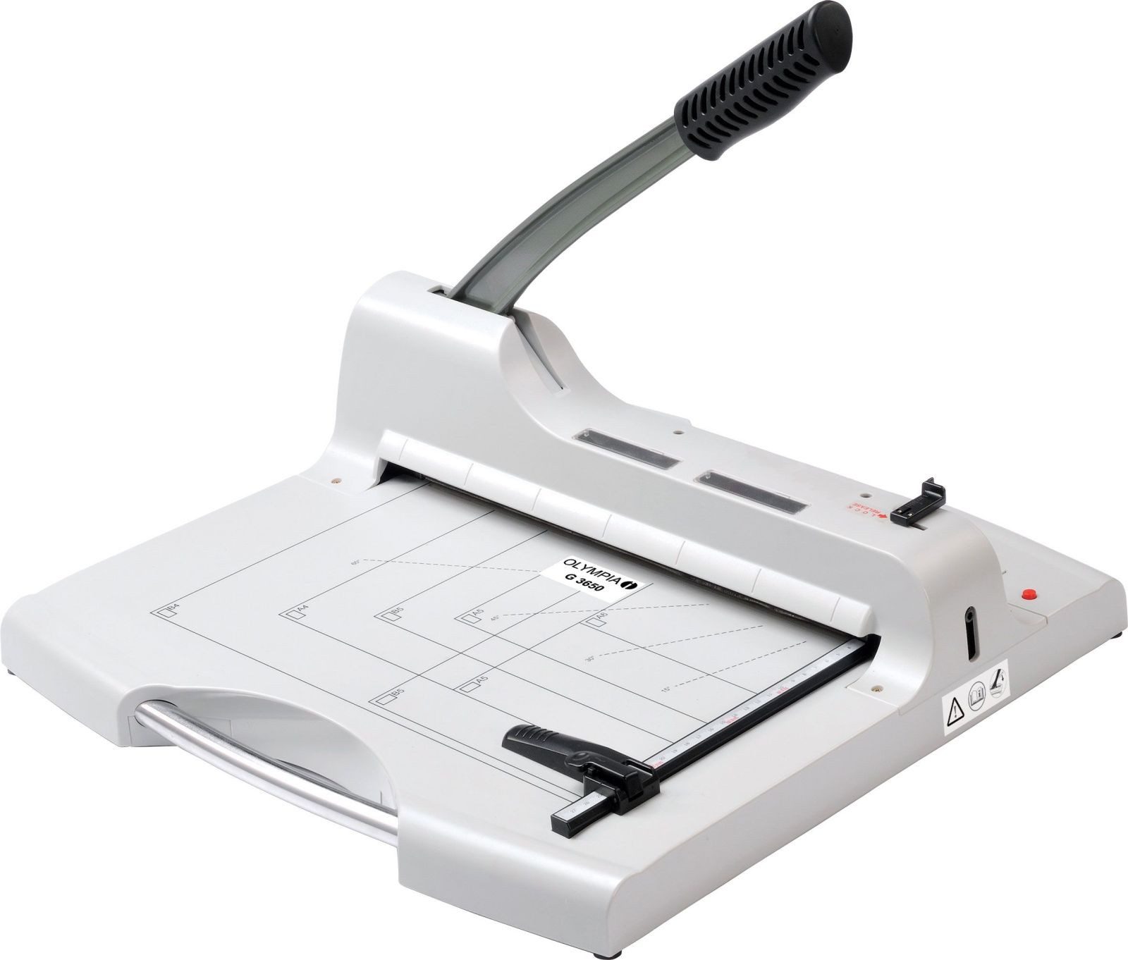 Olympia Hebelschneidemaschine Hebelschneider G 3650 A4 weiß