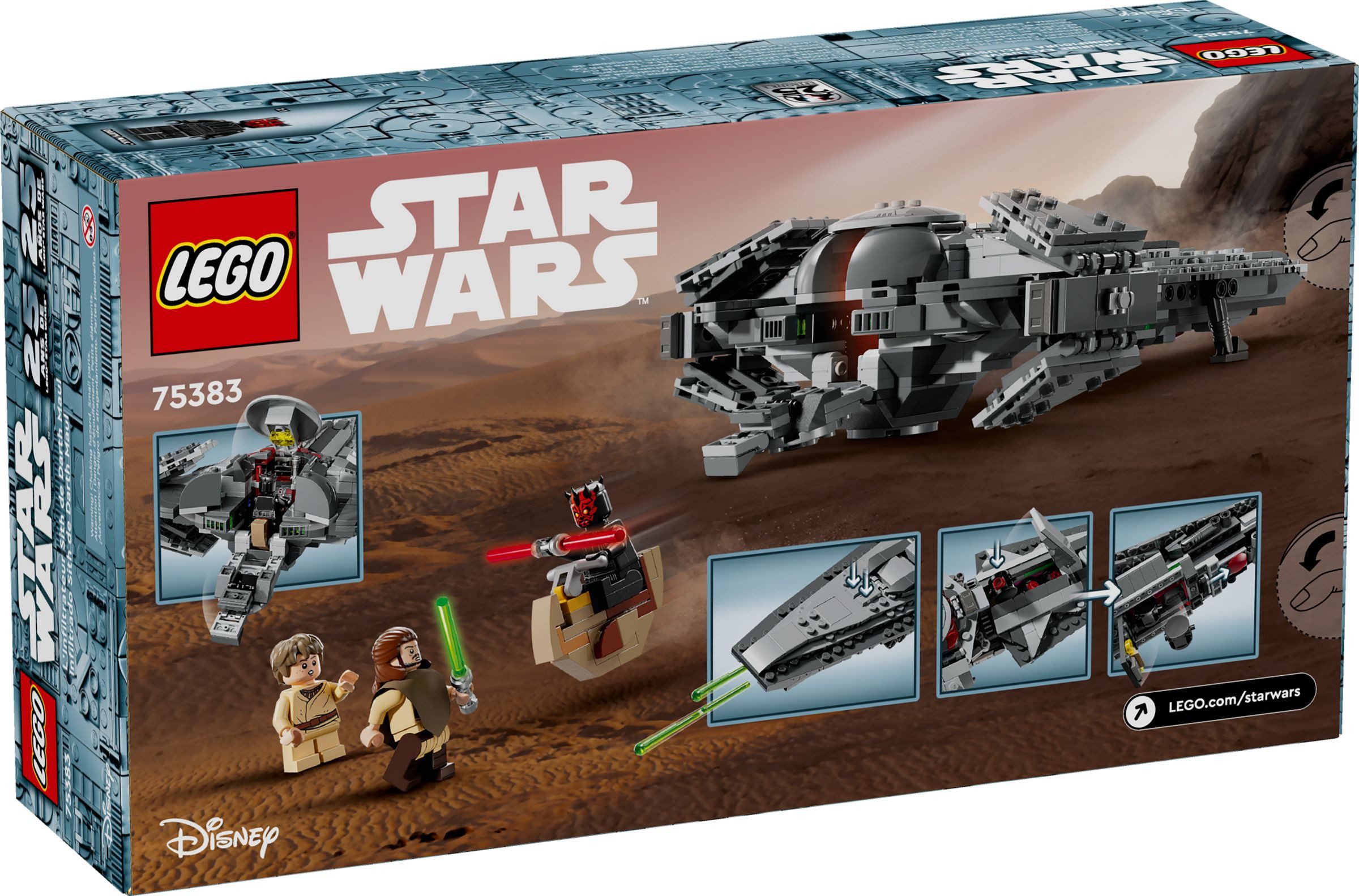 LEGO® LEGO® Star Wars 75383 Darth Mauls Sith Infiltrator™ Konstruktionsspie günstig online kaufen