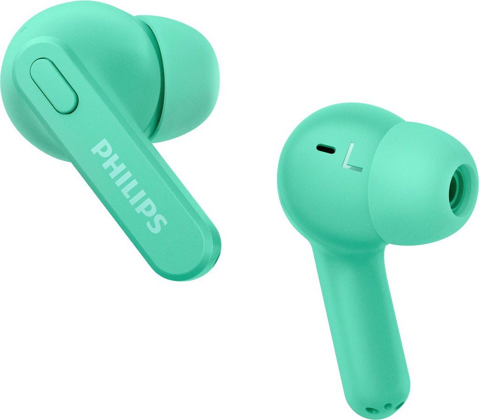 Philips TAT2206 wireless In-Ear-Kopfhörer (Multi-Point-Verbindung,  Rauschunterdrückung, True Wireless, integrierte Steuerung für Anrufe und  Musik, A2DP Bluetooth, AVRCP Bluetooth, Bluetooth, HSP), Wireless In-Ear- Kopfhörer, Übertragung: Bluetooth