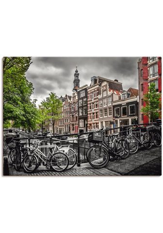 Artland Paveikslas »Amsterdam Bloemgracht« Fah...