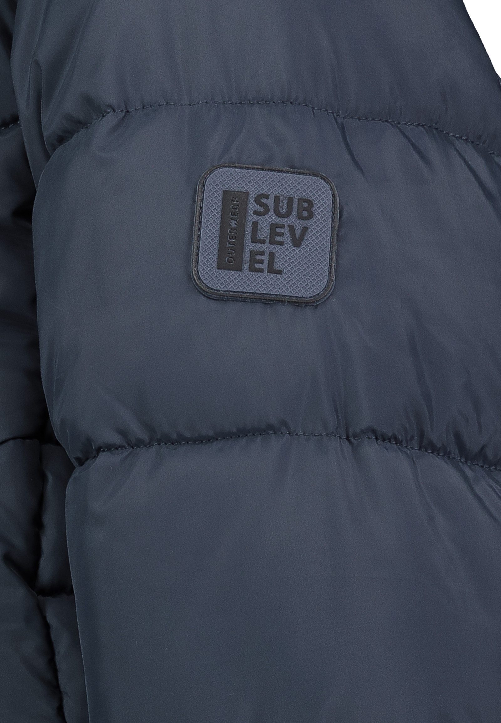 SUBLEVEL Steppmantel Winter Jacke Parka Steppjacke Steppmantel Wintermantel Lange Mantel