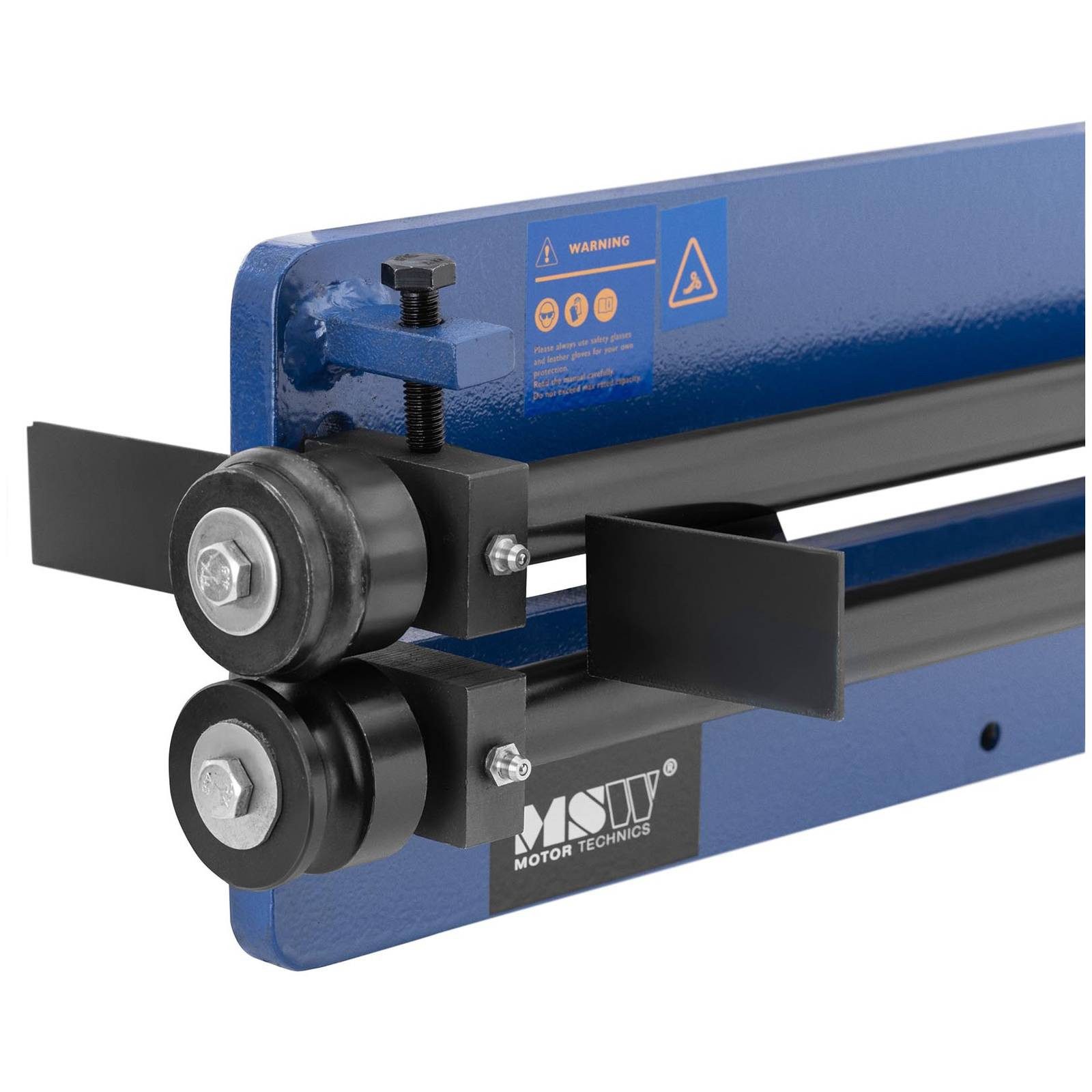 MSW Bördelgerät Sickenmaschine Bördelmaschine Sicken- und Bördelmaschine 460 mm 6, B: 73 cm, L: 44 cm