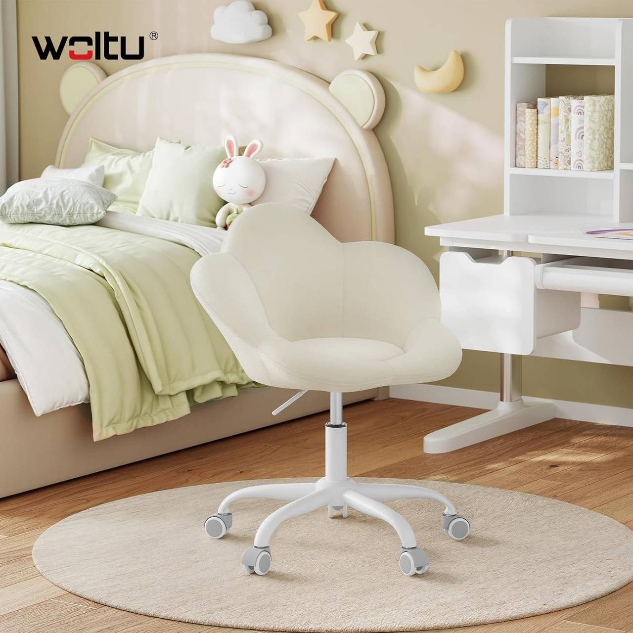 Woltu Schreibtischstuhl (1 St), ergonomisch, höhenverstellbar, günstig online kaufen