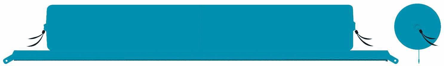 BENT Nackenrolle Zip-XL Lounger