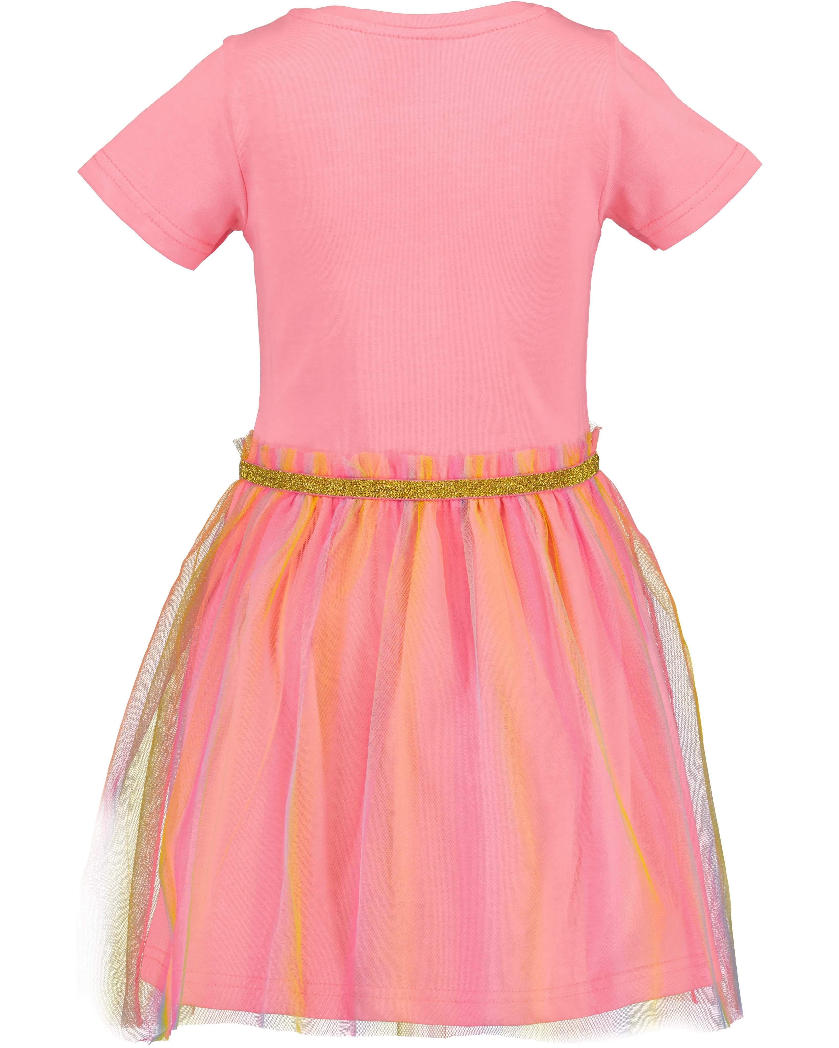 Blue Seven Jerseykleid (1-tlg) mit aufgesetztem Tüllrock und tollem Frontmotiv