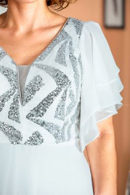 Modabout Abendkleid Langes Maxikleid Hochzeitskleid für Damen - NELB0553D9827EKR (1-tlg)
