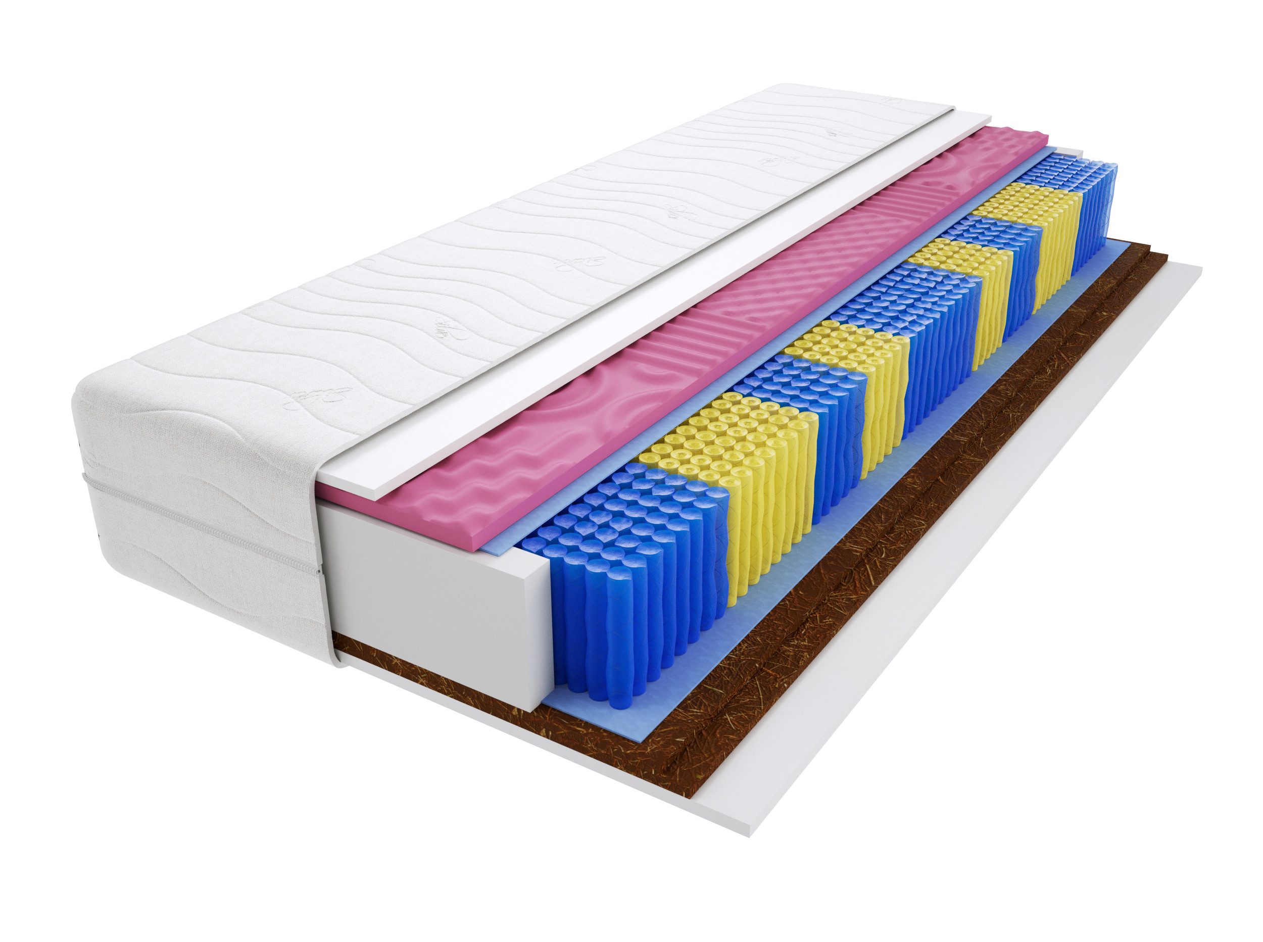 Taschenfederkernmatratze Matratzen, Taschenmatratzen Sole Molet Multitaschen 145x215 cm, Godre, 19 cm hoch