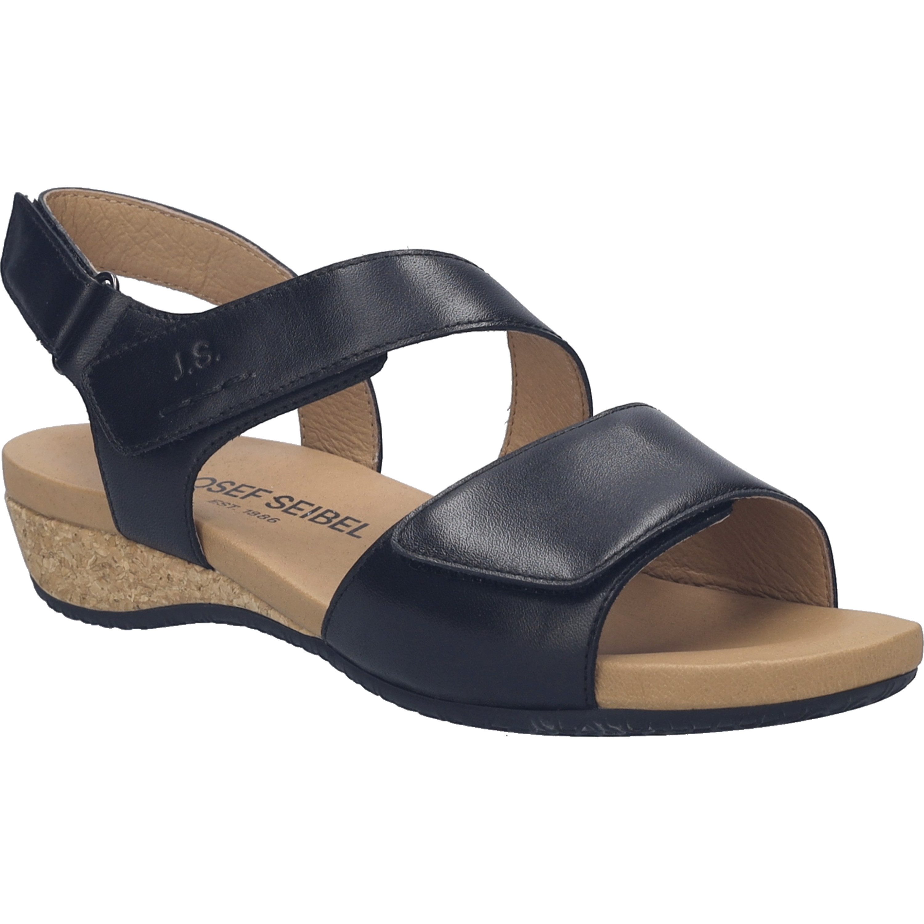 Fleur 01, schwarz Sandale