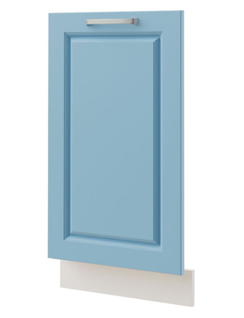 Feldmann-Wohnen Sockelblende Pescara, 45cm Front- und Sockelfarbe vollintegriert Grigio azzurro scuro 0241