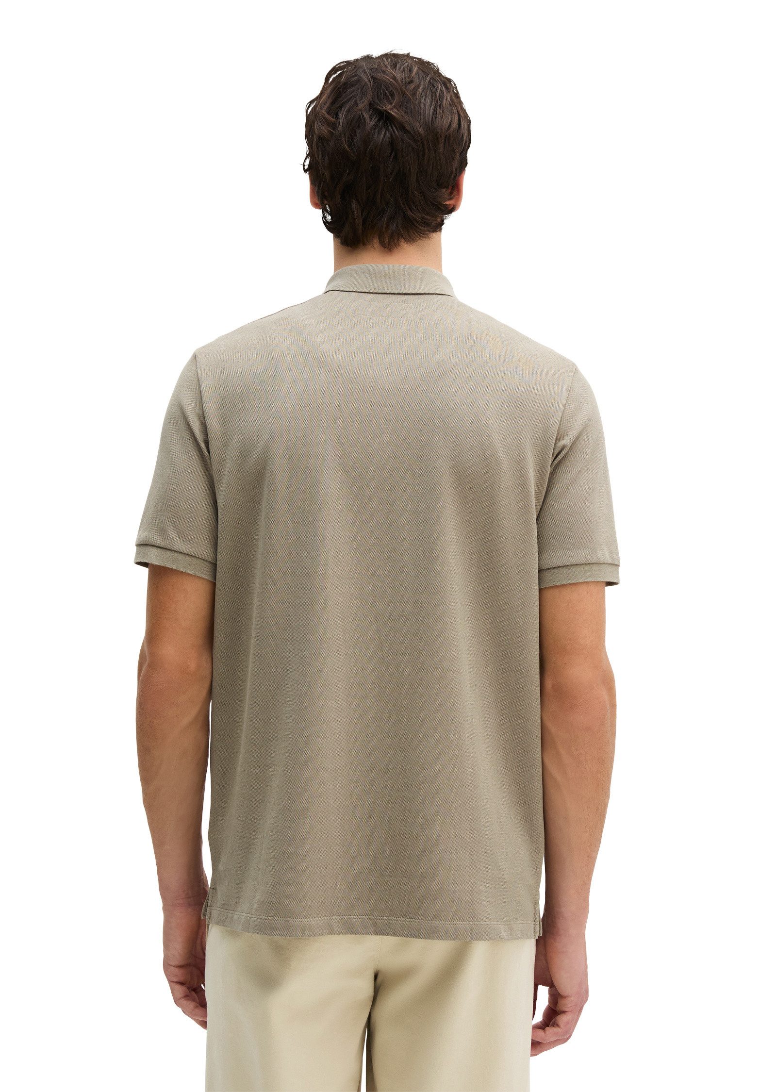 Marc O'Polo Poloshirt aus reiner Bio-Baumwolle