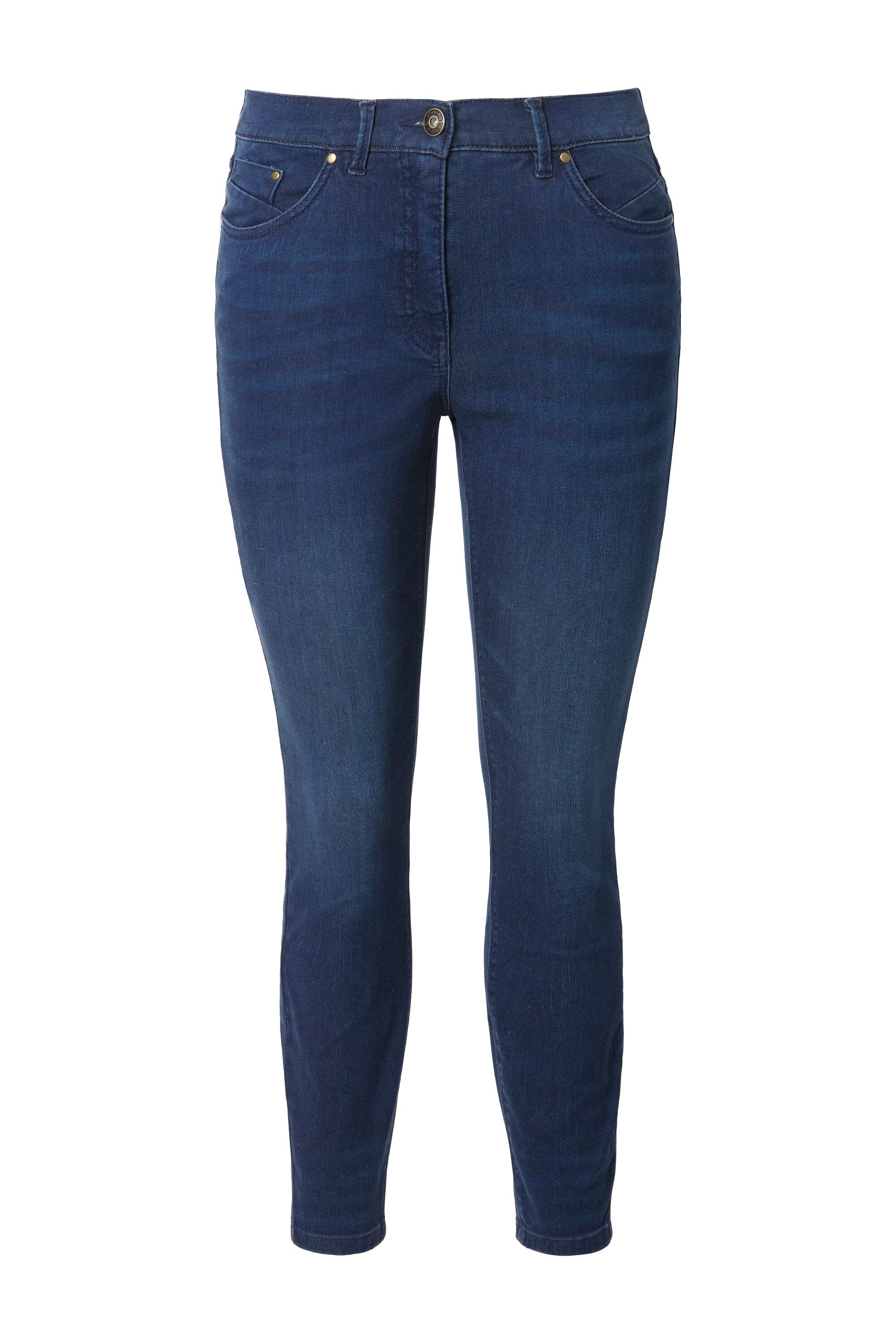 Studio Untold Funktionshose Jeans Skinny 5-Pocket schmale Form günstig online kaufen