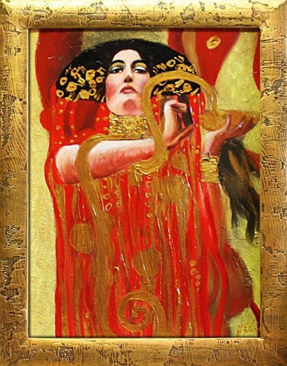 JVmoebel jedes Bild Gemälde Klimt ein Gustav handgearbeitet Unikat, »G15499«,