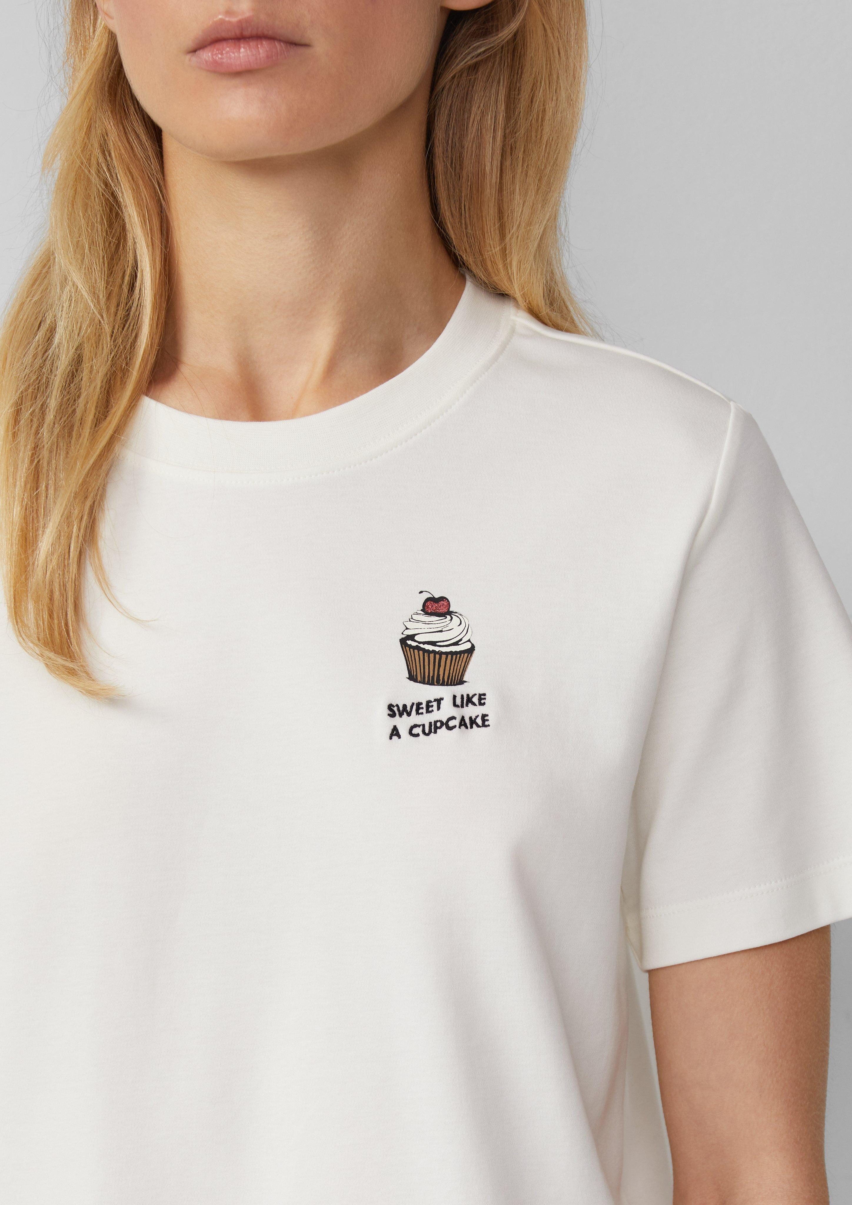s.Oliver Kurzarmshirt T-Shirt aus Interlockjersey mit günstig online kaufen