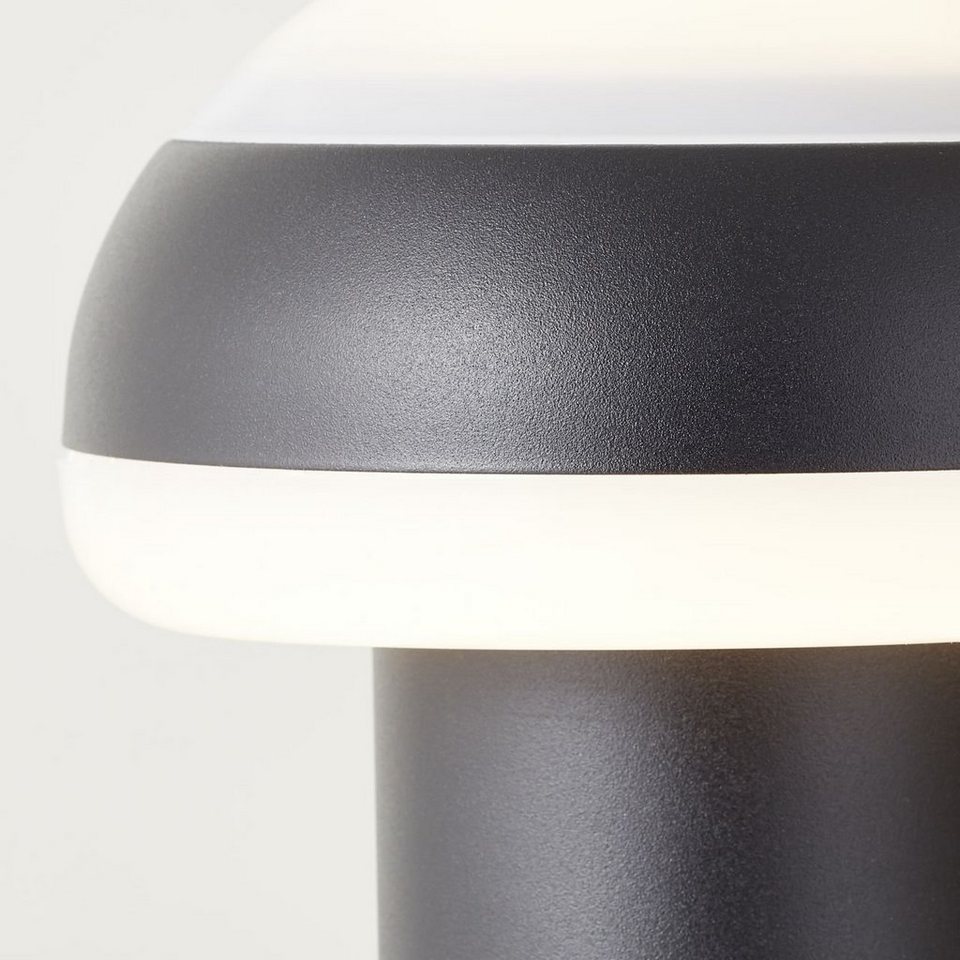 Brilliant Außen-Stehlampe Ilton, Ilton LED Außensockelleuchte 50cm sand  schwarz, Edelstahl/Kunststoff, MODERNES DESIGN - Ein moderner Hingucker für  Deinen Außenbereich