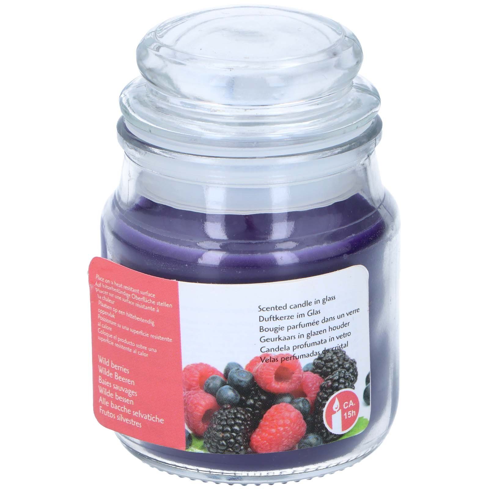 HAC24 Duftkerze Aromakerze Raumduft Duft Kerze (12-tlg), im Glas mit Deckel günstig online kaufen