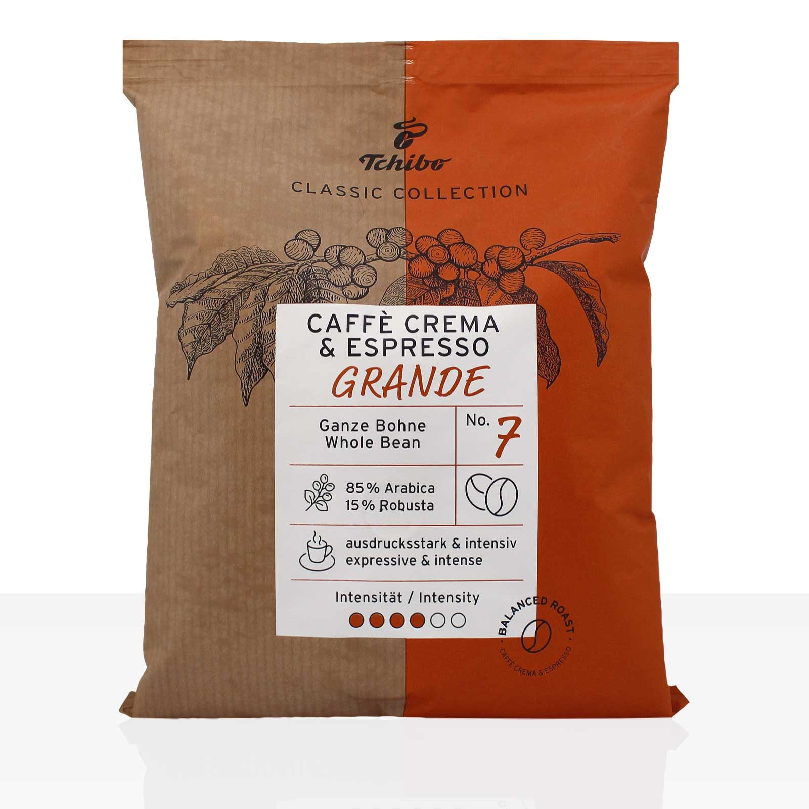 Tchibo Kaffee Tchibo Grande Caffe Crema Espresso - 500g Kaffeebohnen