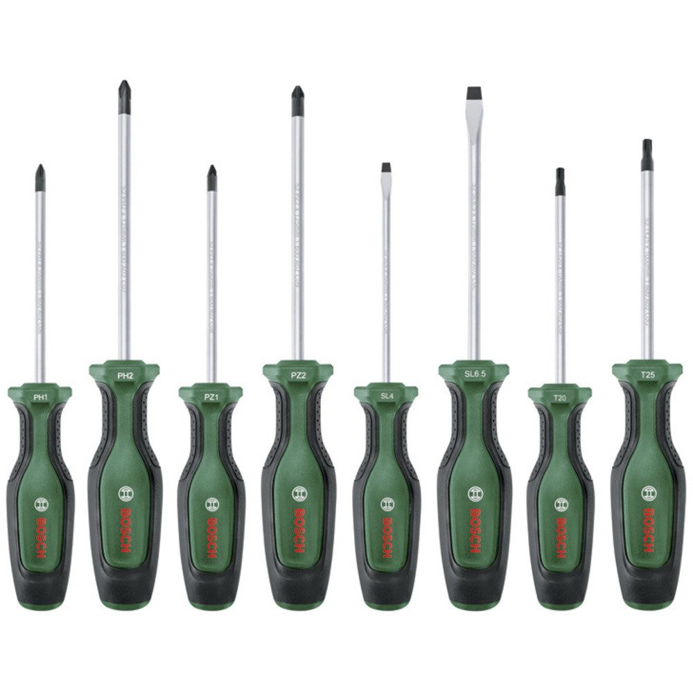 Bosch Home & Garden Schraubendreher Bosch Home and Garden 1600A02BX8 Schraubendreher-Set