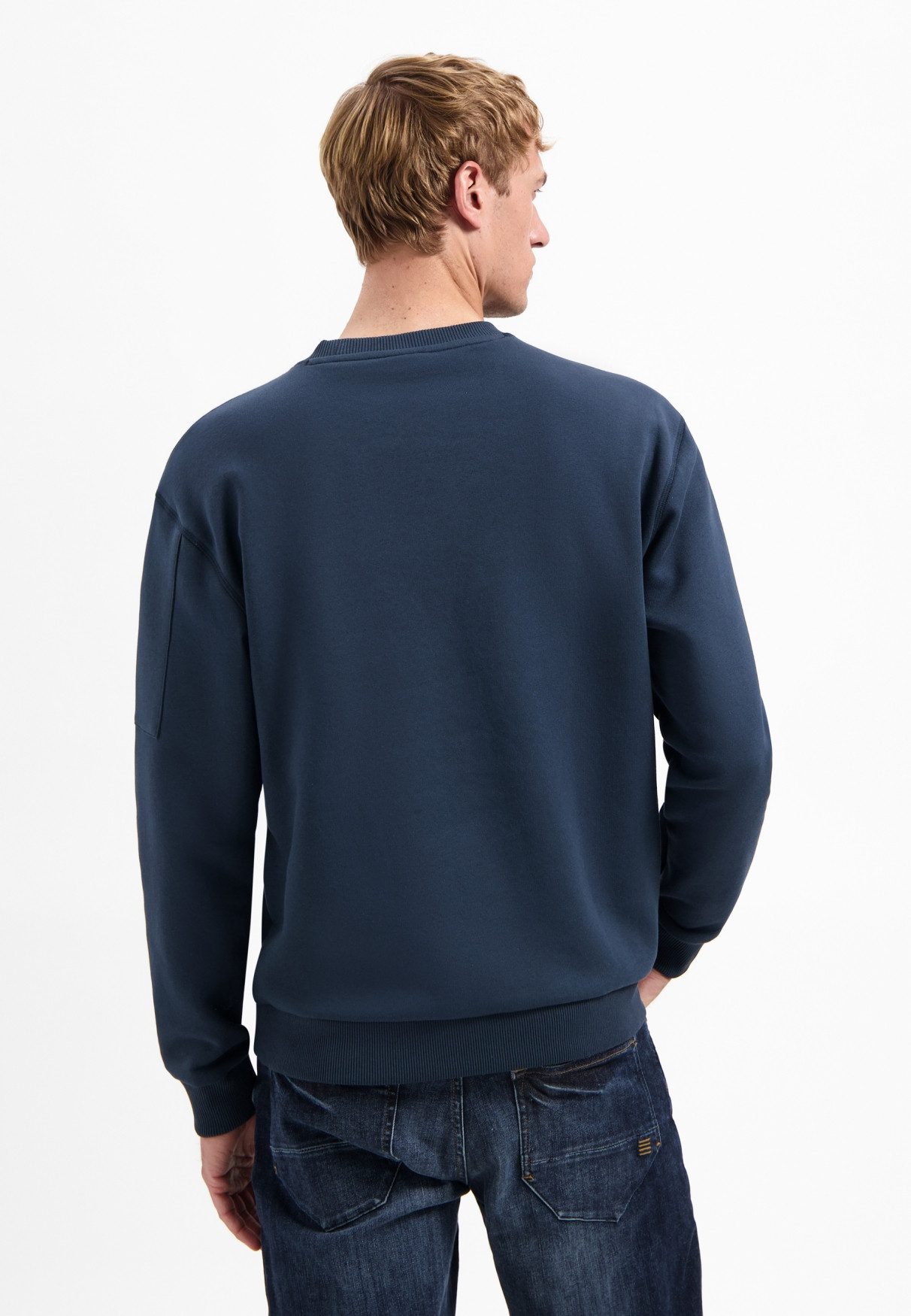NO EXCESS Sweater No Excess Rundhals-Sweater Sweater Crewneck Brushed insid günstig online kaufen