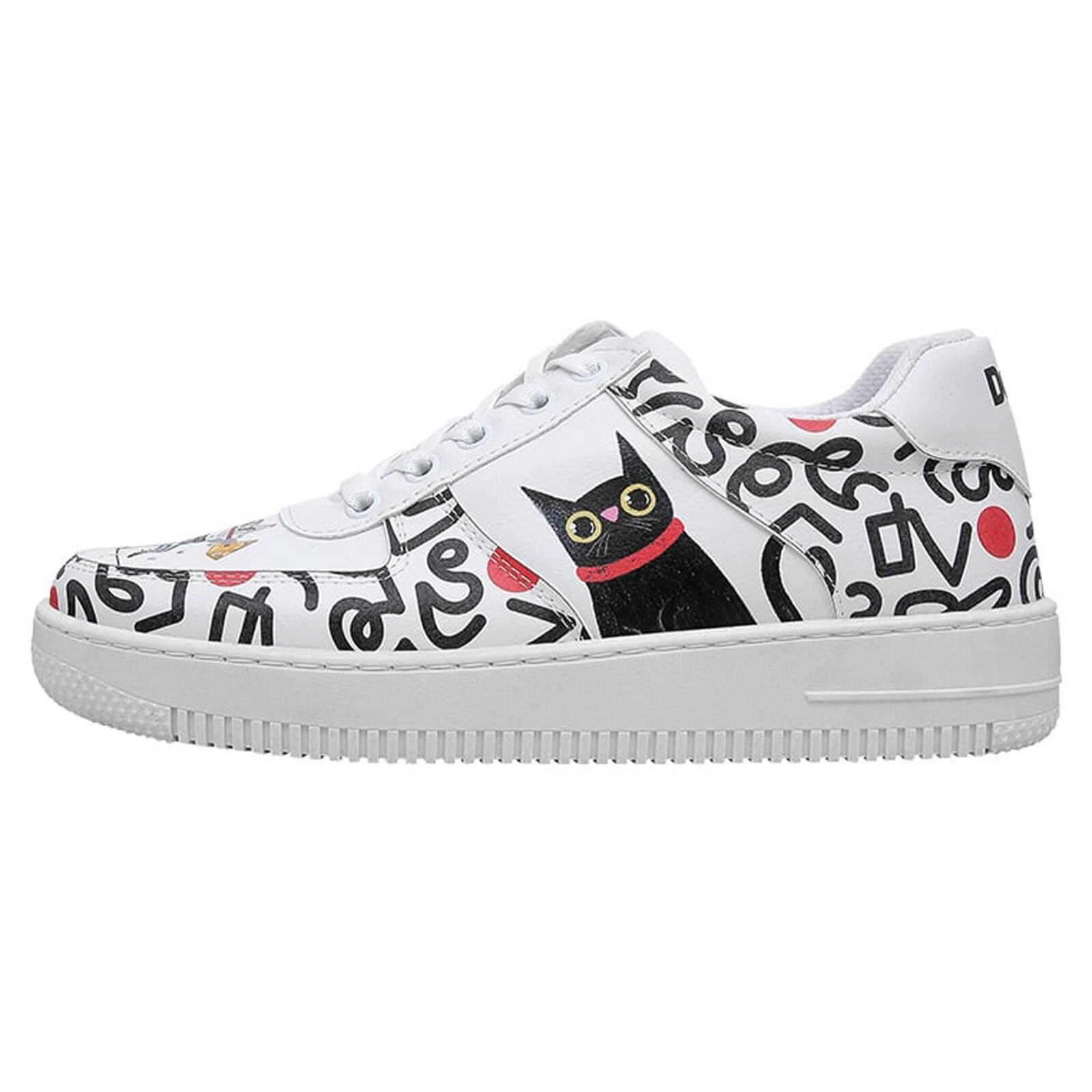 Dice Low-Top Sneaker Cat And Mouse Damen Sneaker Sneaker