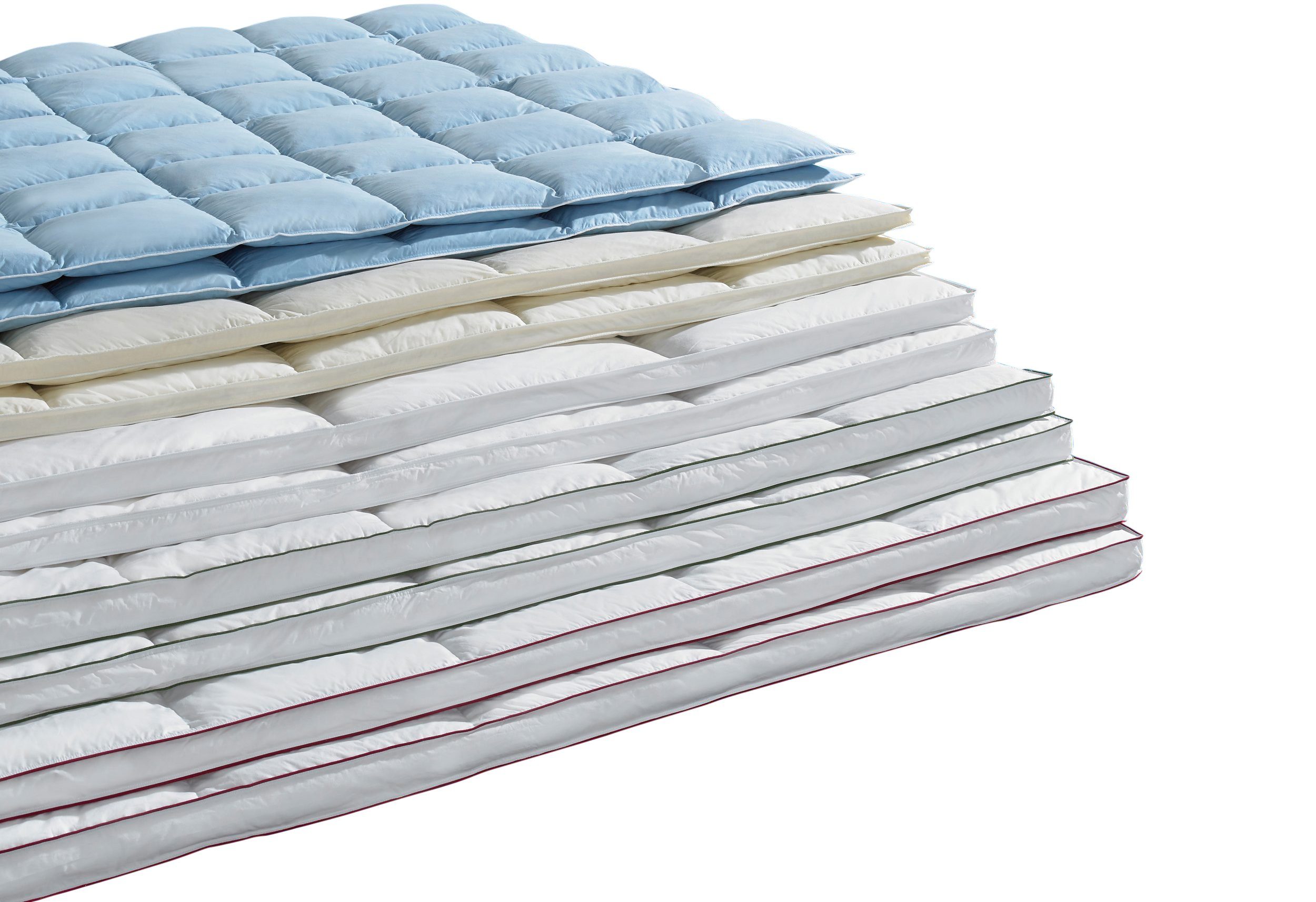 RIBECO Federbettdecke + Kopfkissen Überraschungspaket, 2-tlg, Decke mit Kis günstig online kaufen