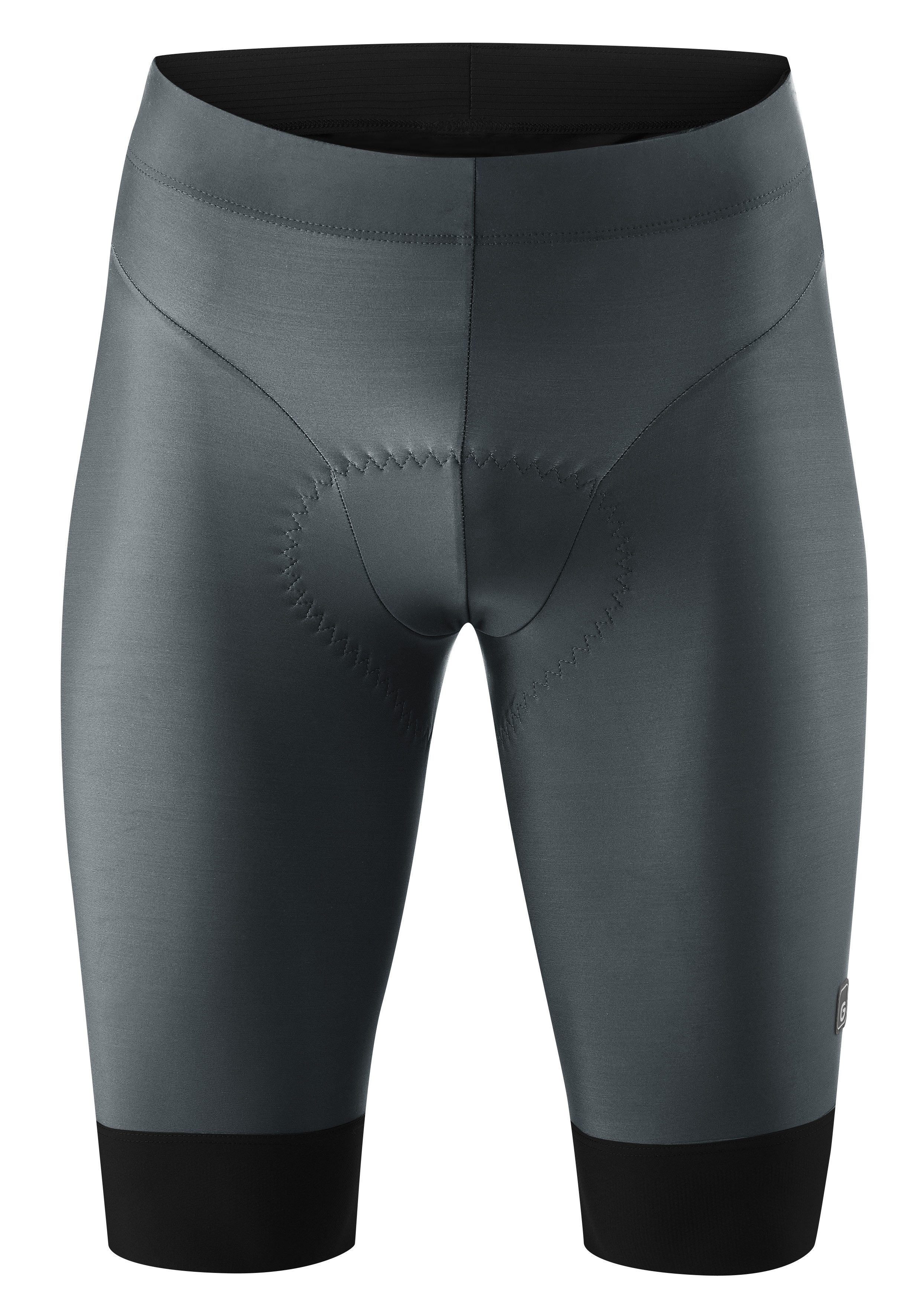 Gonso Fahrradhose SQlab GO M Herren Radhose mit Sitzpolster, kurze moderne Radlerhose, Tight Fit