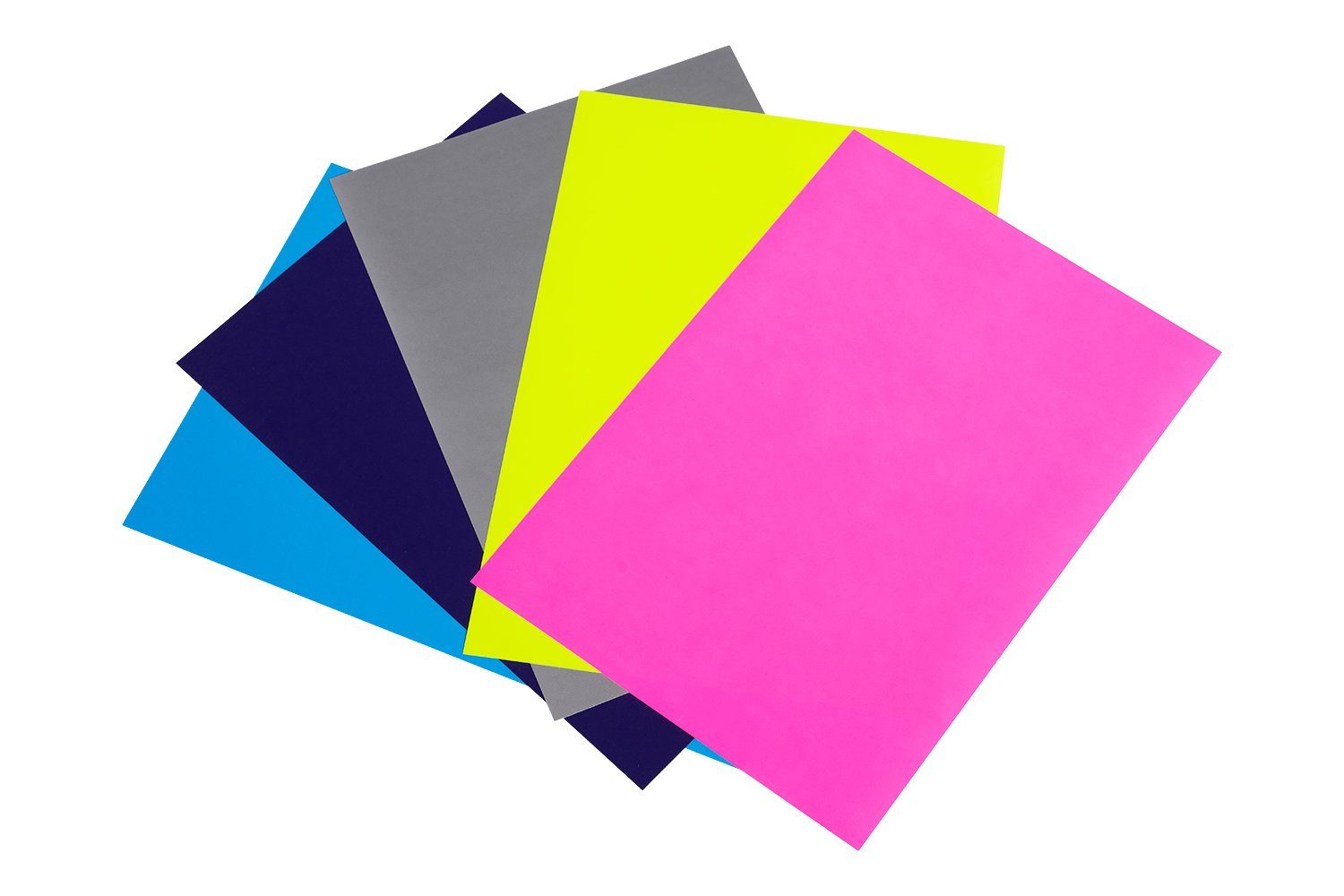 Hilltop Transparentpapier 5 x A4 Transferfolie, Textilfolie zum Aufbügeln auf Textilien Nexis Blue