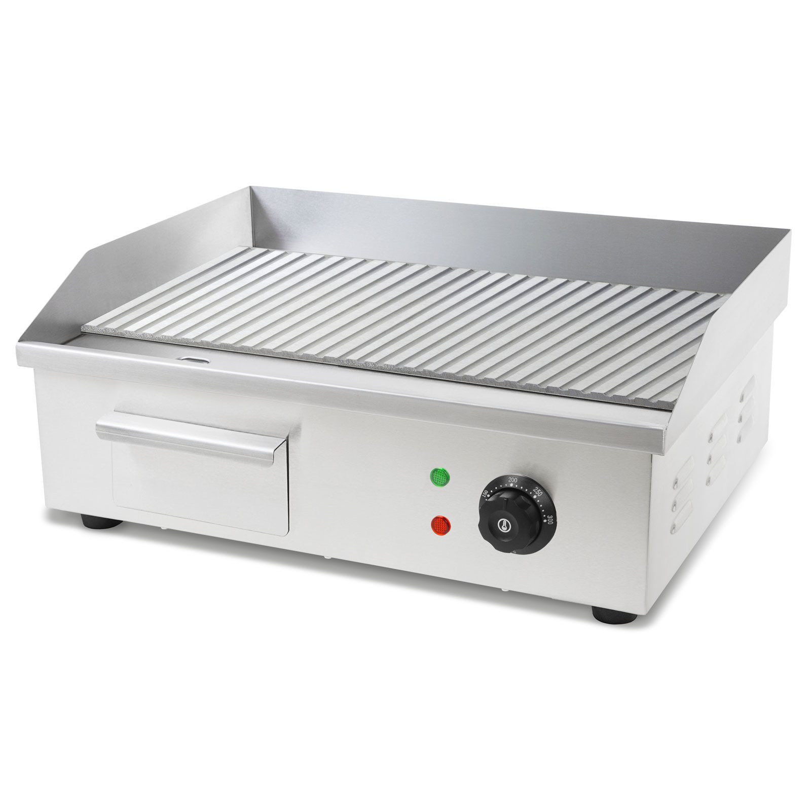 vertes Elektrogrill Grillplatte Bratplatte Plancha Grill Elektrisch 3000W, 3000 W