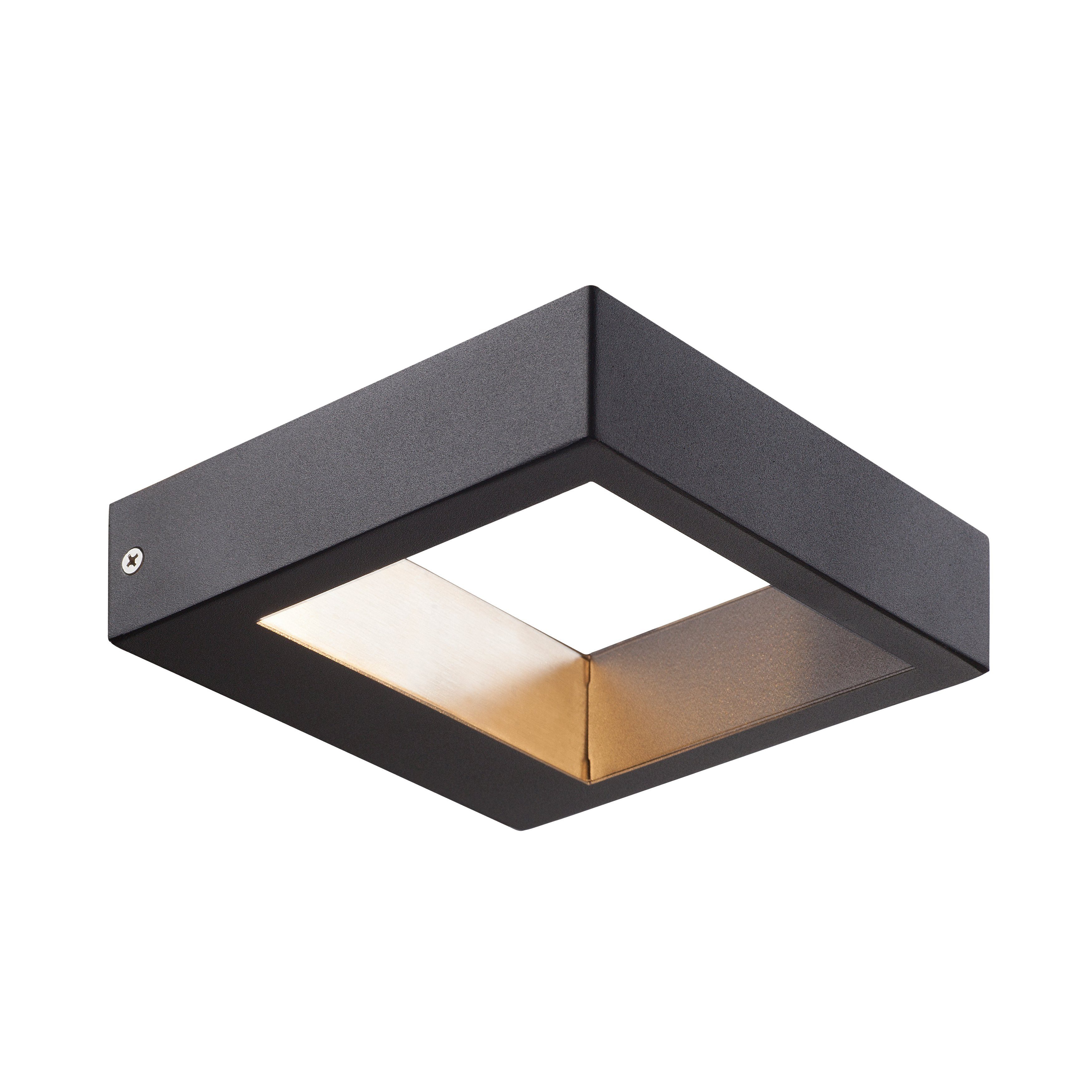 schwarz LED Nordlux AVON LED LED warmweiss integriert, fest IP44, Wandleuchte Außen-Wandleuchte