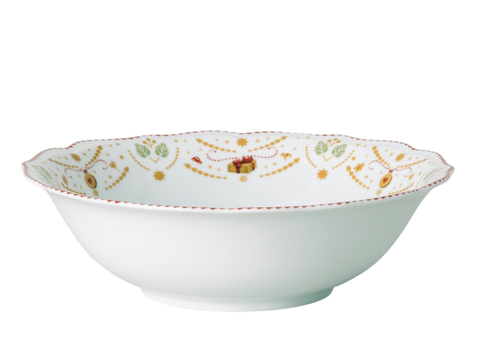 Hutschenreuther Schale Christmas Love Bowl 23cm, Porzellan, (Schalen & Schüsseln)