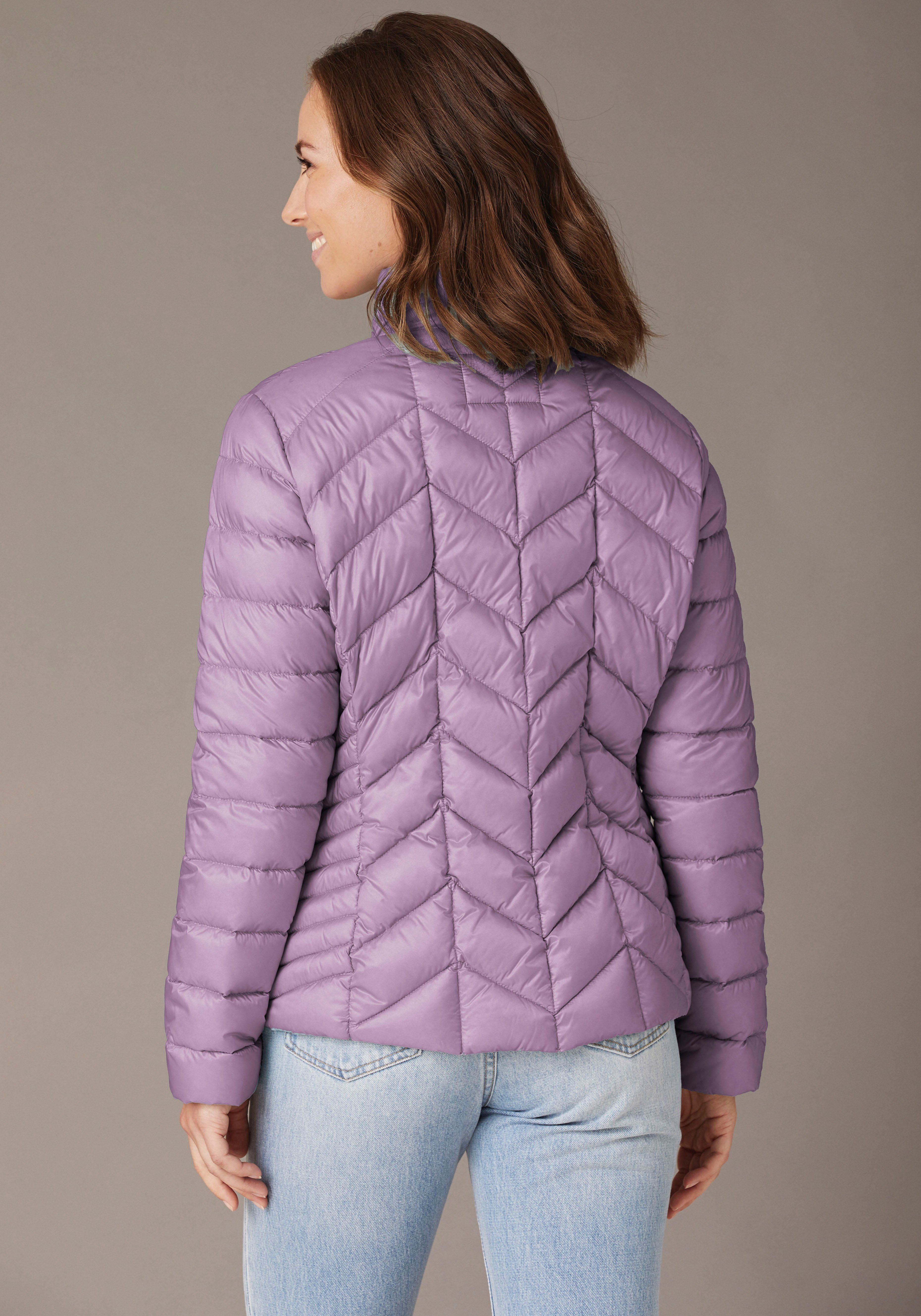 Daisy Danmark mit Steppjacke Junge orchid Stepp-Mix