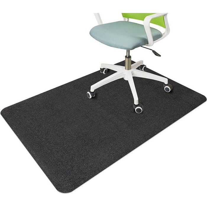 Housruse Bodenmatte Bodenschutzmatte für Hartböden Stuhlmatte 90x120cm Bodenmatte