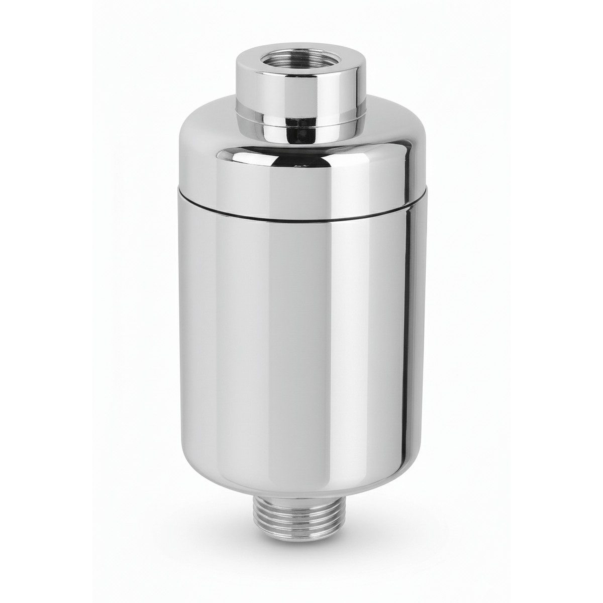 Aquintos Wasseraufbereitung Wasserfilter Starter-Set, Aktivkohle Duschfilter 1/2" Anschluss, Zubehör für Chrom-Optik, Badewannen und Armaturenfilter