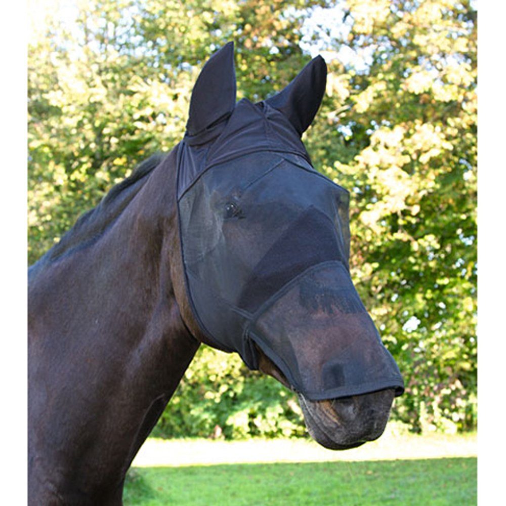Kerbl Fliegenmasken Pferde Fliegenhaube Fliegenohren Fliegenmütze