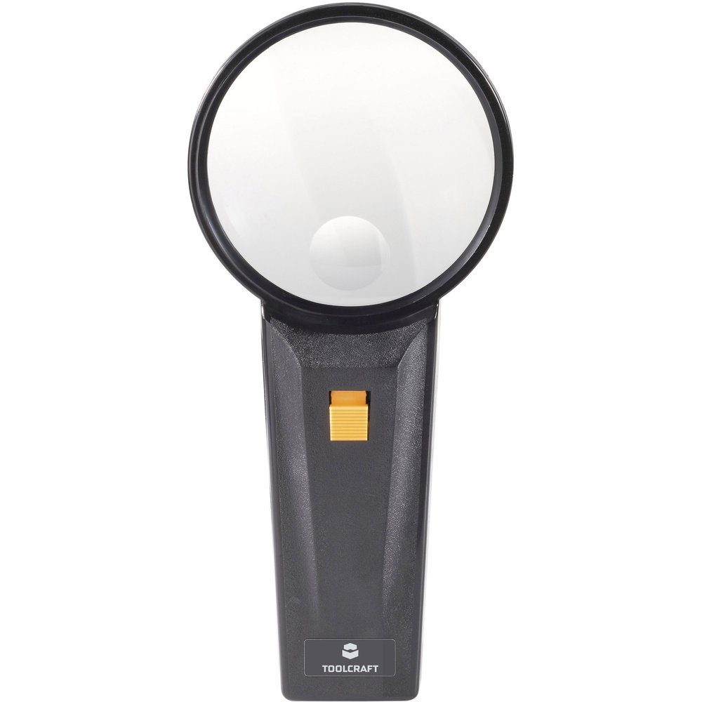Handlupe TOOLCRAFT 821031 821031 Handlupe mit LED-Beleuchtung Vergrößerungsfakt