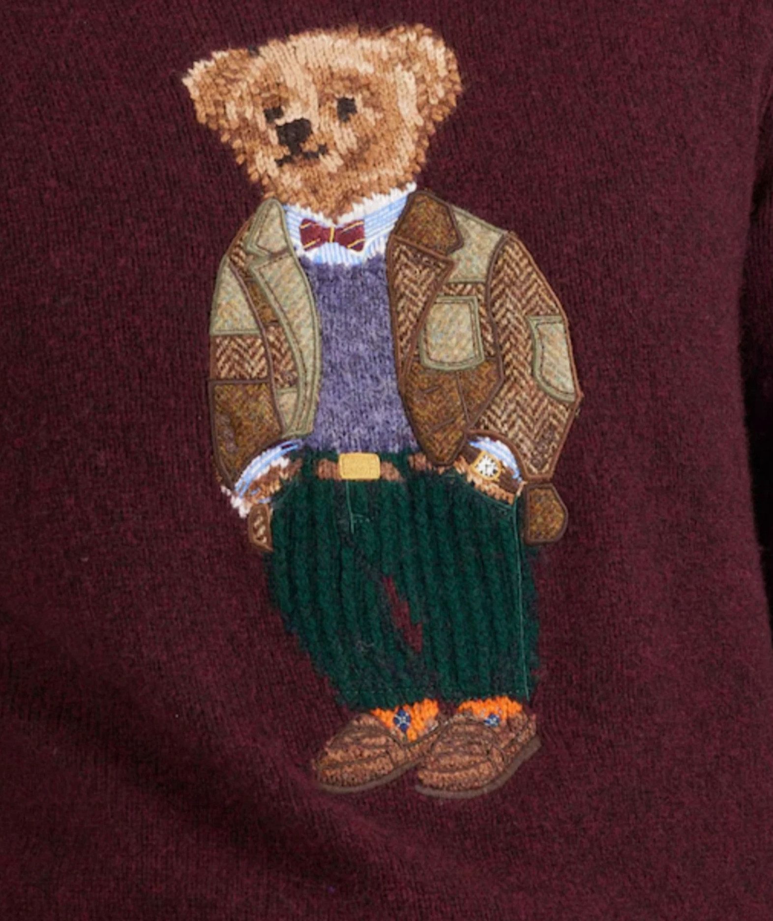 Polo Ralph Lauren Strickpullover Polo Bear Teddy Bär Strick Pullover Pulli Unisex L Sofortige Authentifizierung über das Ralph Lauren-System möglich
