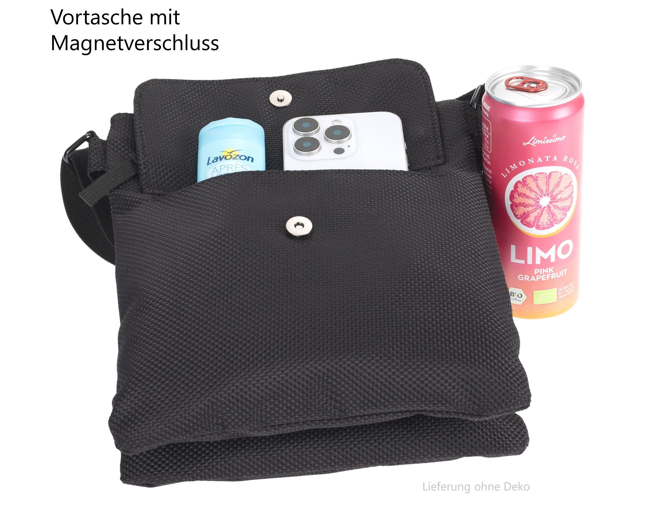 Alessandro Salvatore Handtasche Damen Umhängetasche Schultertasche 2 Hauptfächer, Freizeittasche Umhängetasche Tasche Mini 4292 + Etui – Bild 3 von 5