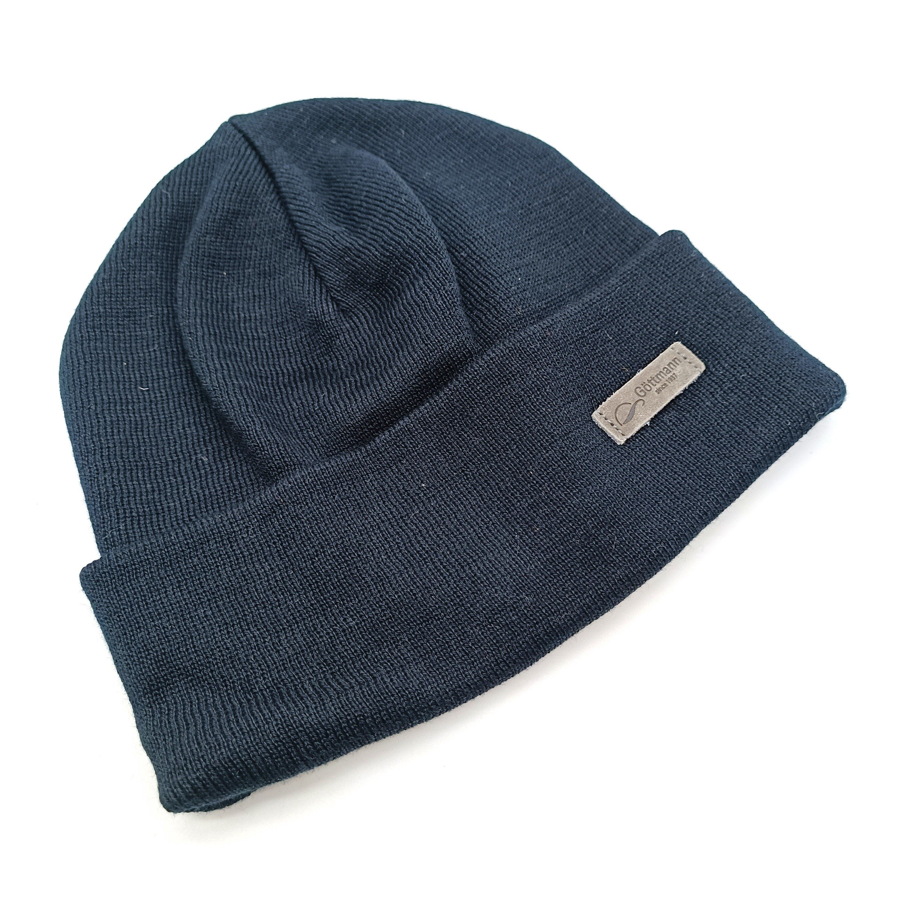 Göttmann Strickmütze HE-Strickmütze schwarz