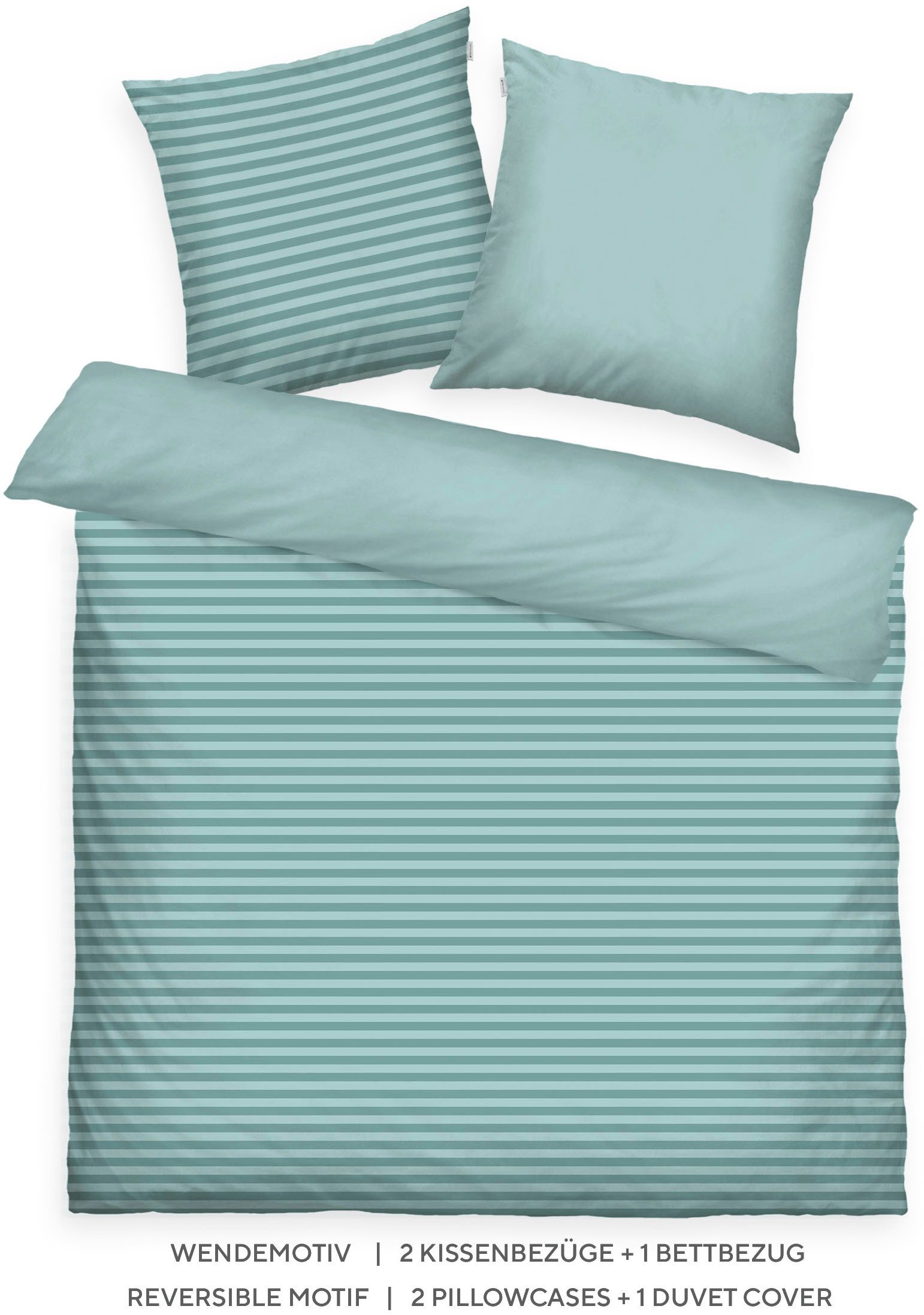 TOM TAILOR HOME Bettwäsche MEDIUM STRIPES günstig online kaufen