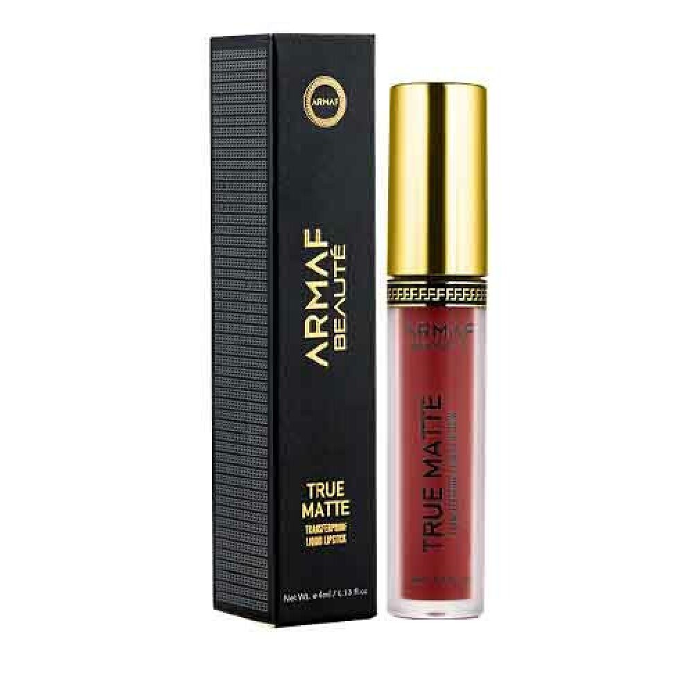 armaf Lippenpflegemittel Beaute True Matte Transferproof Liq Lippenstift 04 Schattierungen